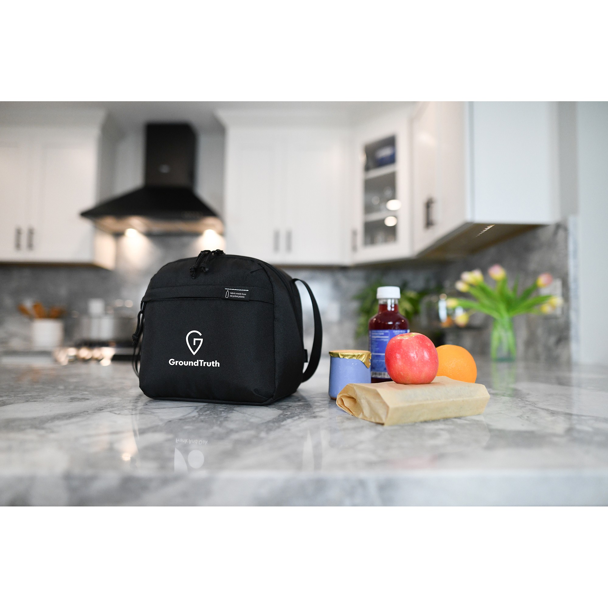 Picture of Renew Recycled rPET Lunch Cooler - AWARE - Black