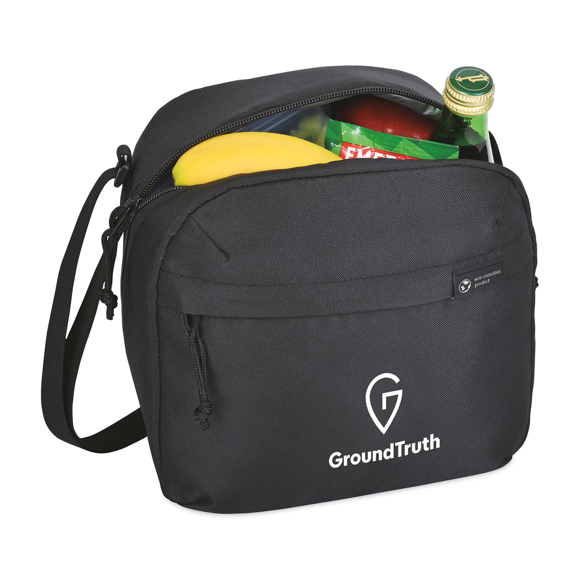 Picture of Renew Recycled rPET Lunch Cooler - AWARE - Black