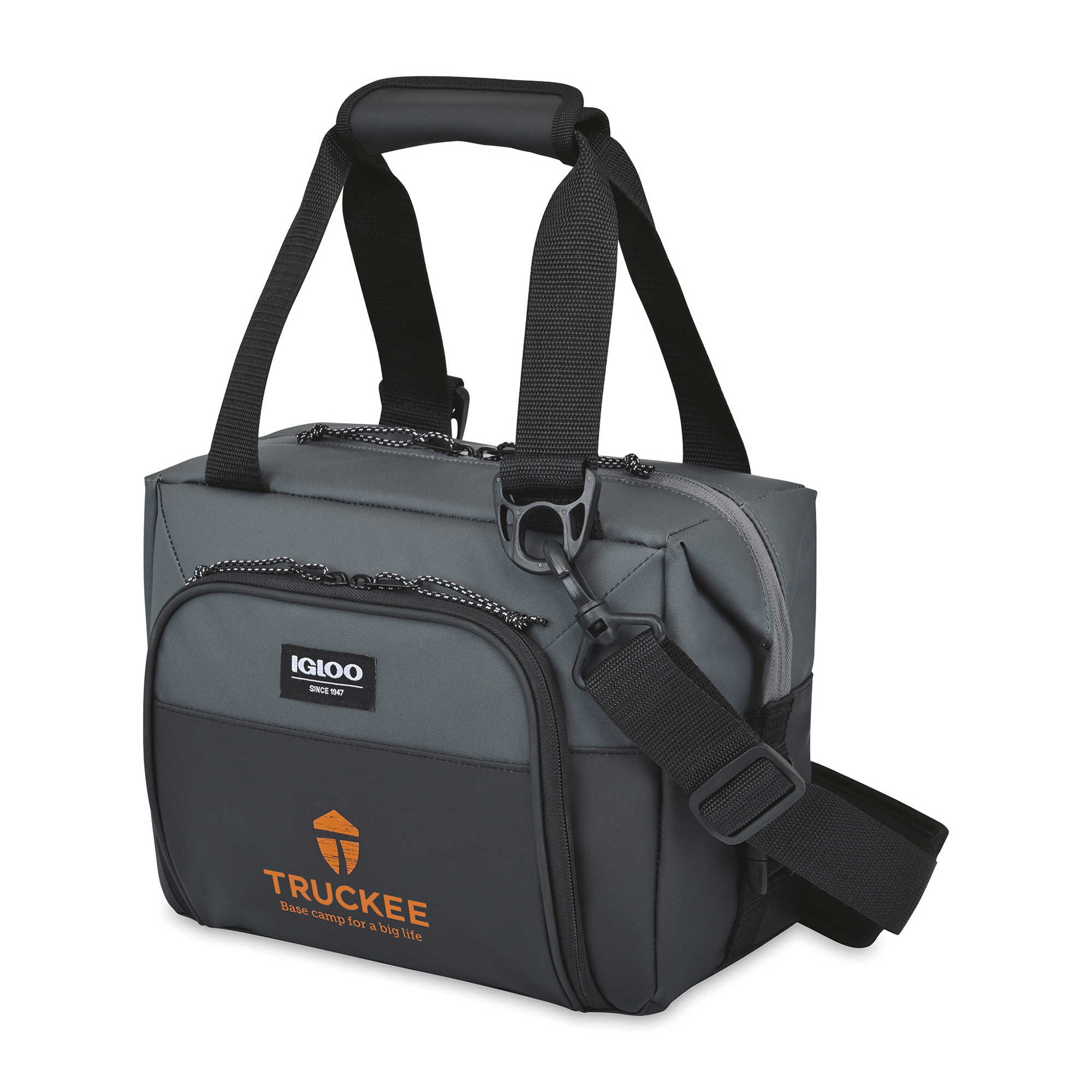 Picture of Igloo Seadrift Snap Down 12 Can Cooler - Black-Grey