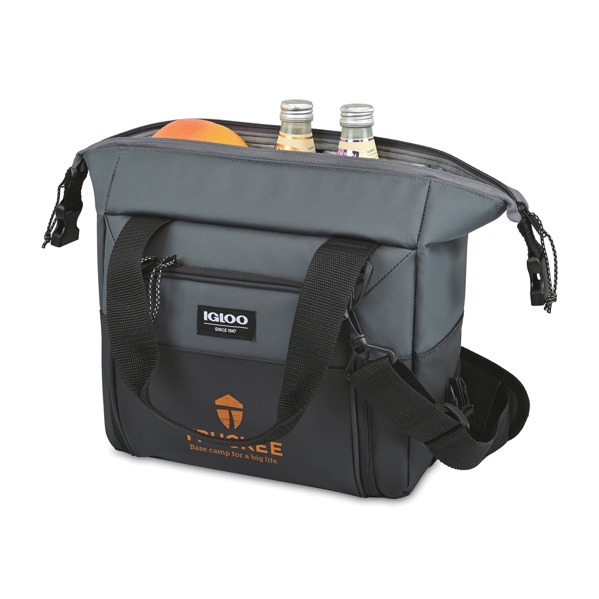 Picture of Igloo Seadrift Snap Down 12 Can Cooler - Black-Grey