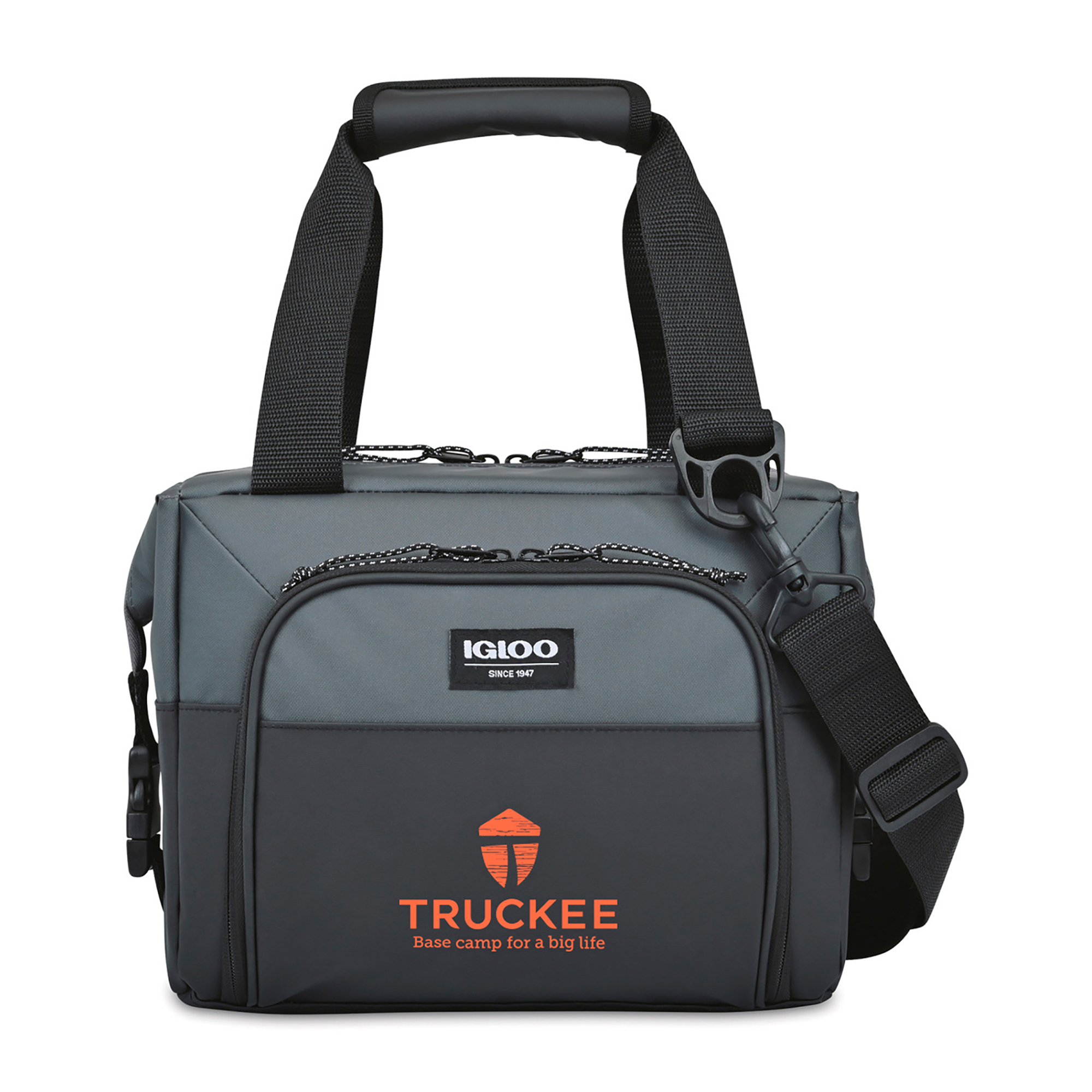 Picture of Igloo Seadrift Snap Down 12 Can Cooler - Black-Grey