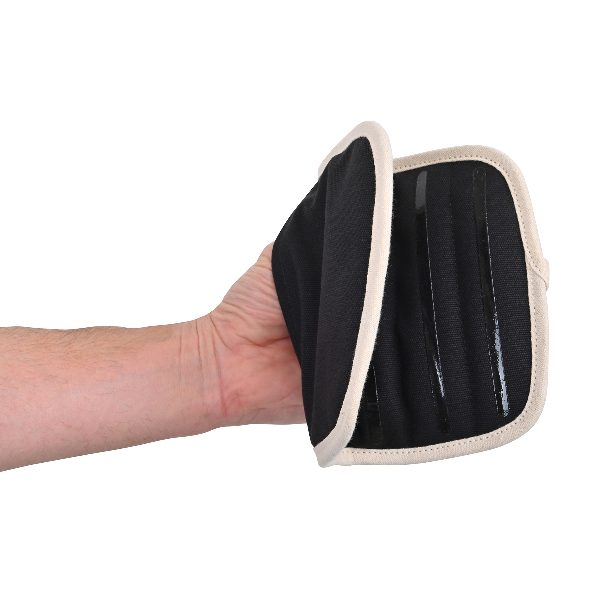 Picture of La Cuisine Potholder Hot Pad Set - Black