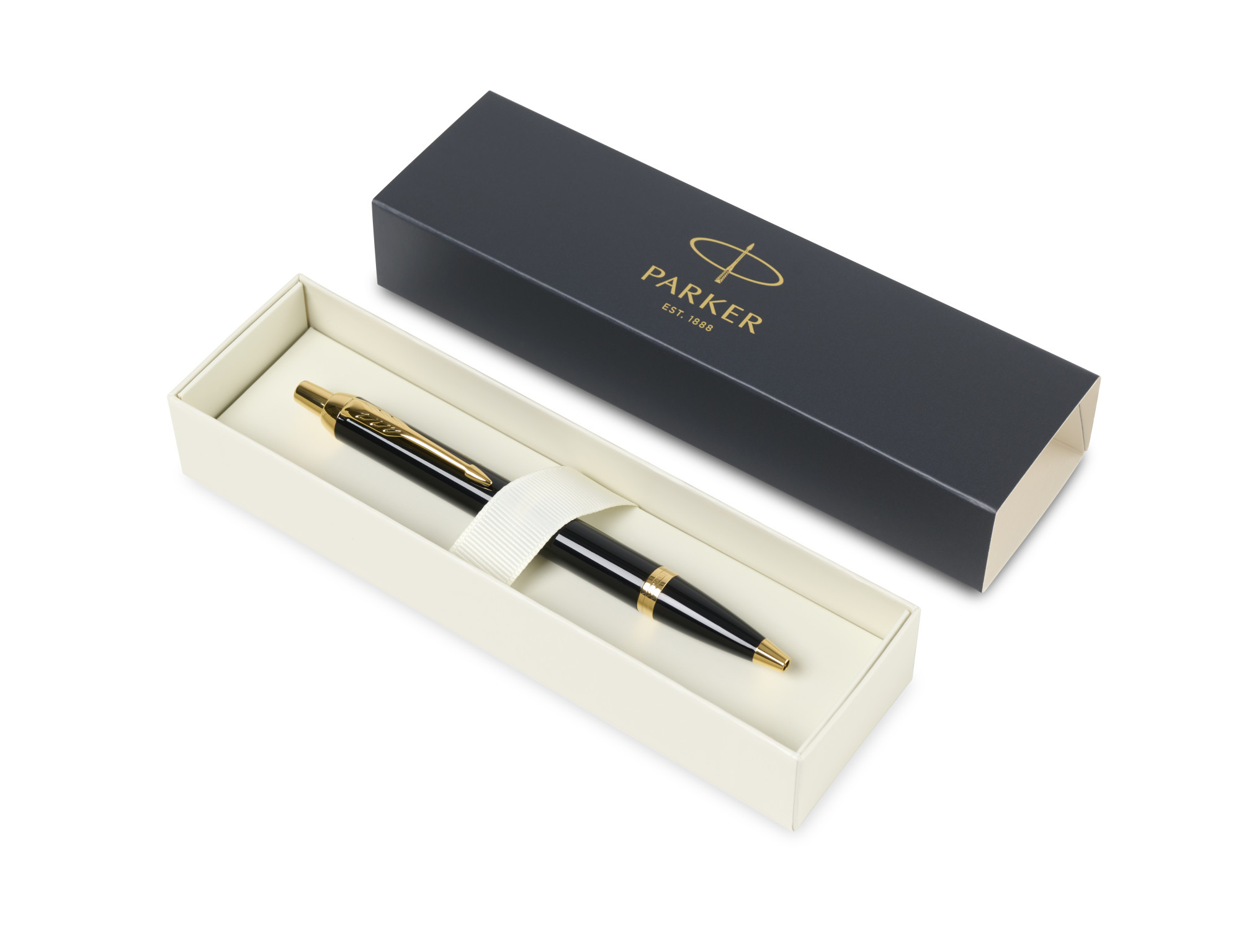 Picture of Parker IM Ballpoint - Black - Gold Trim