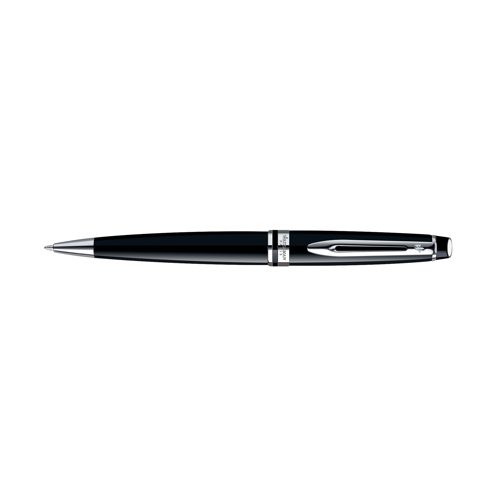 Picture of Waterman Expert Ballpoint - Black - Silver Trim