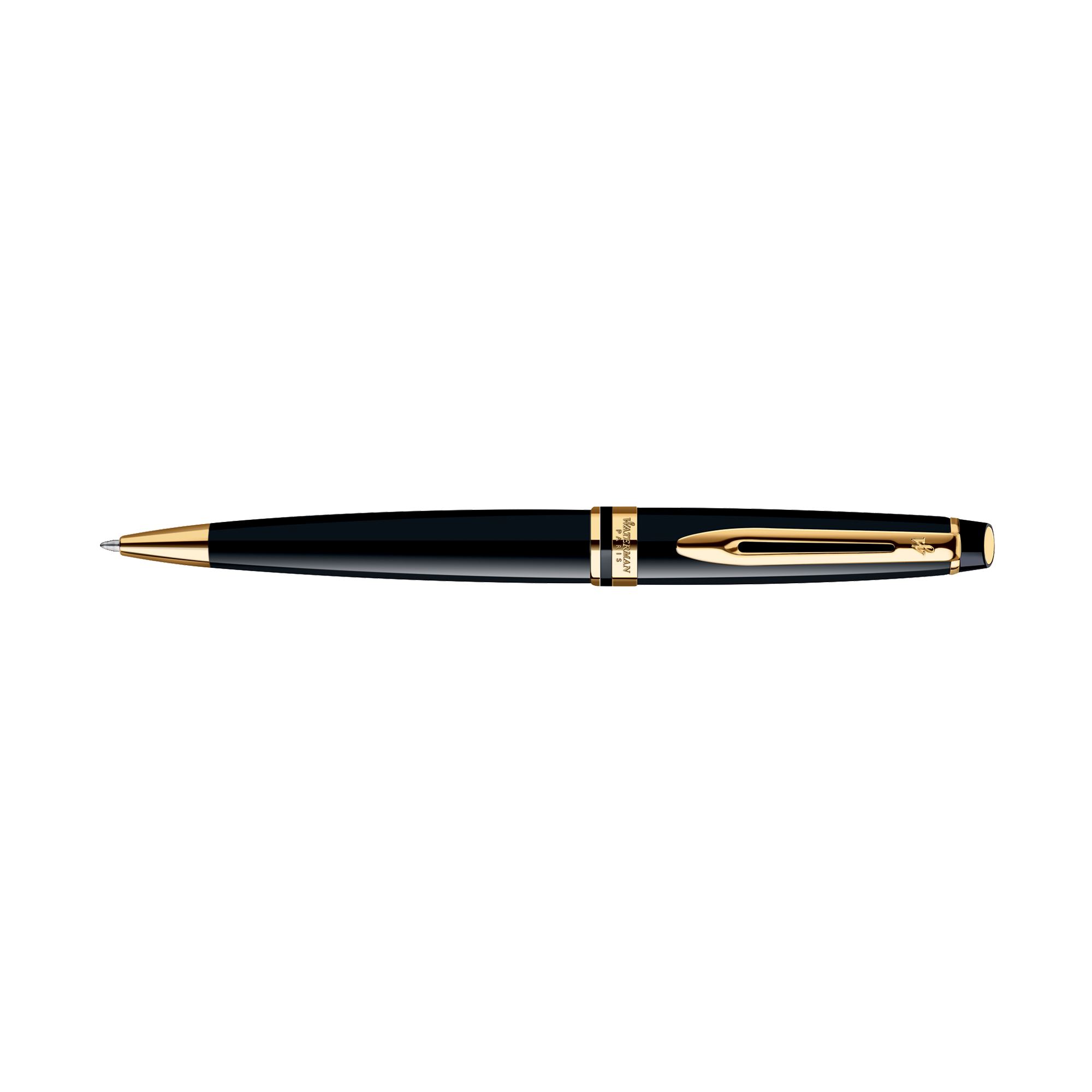 Picture of Waterman Expert Ballpoint - Black - Gold Trim