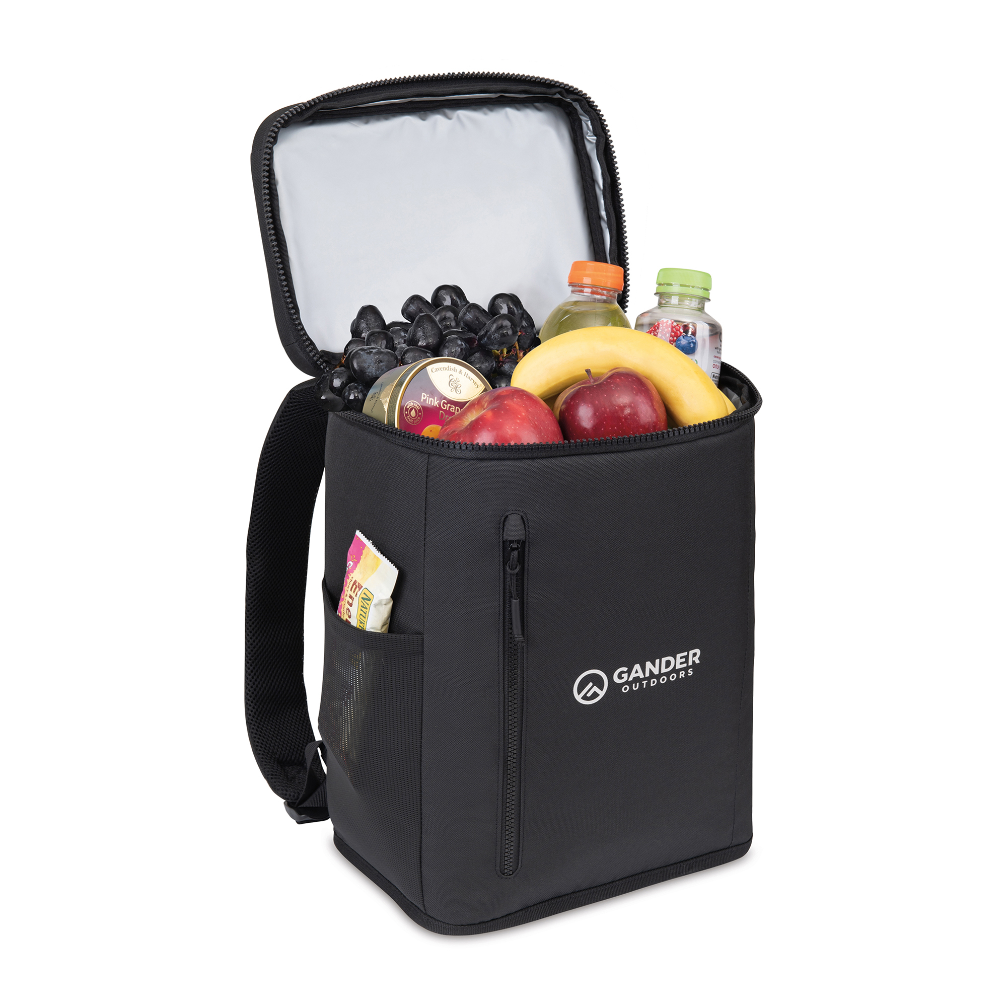 Picture of Acadia Recycled rPET Backpack Cooler - Black