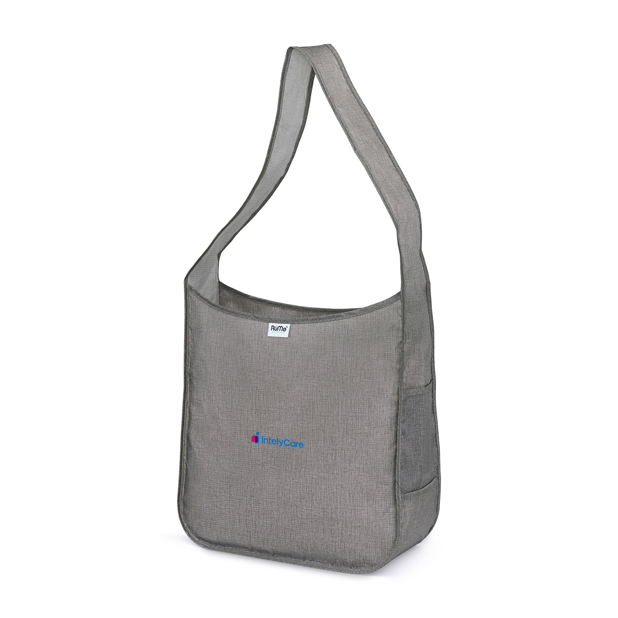 Picture of RuMe Recycled Ripstop rPET Crossbody Tote - Heather Grey