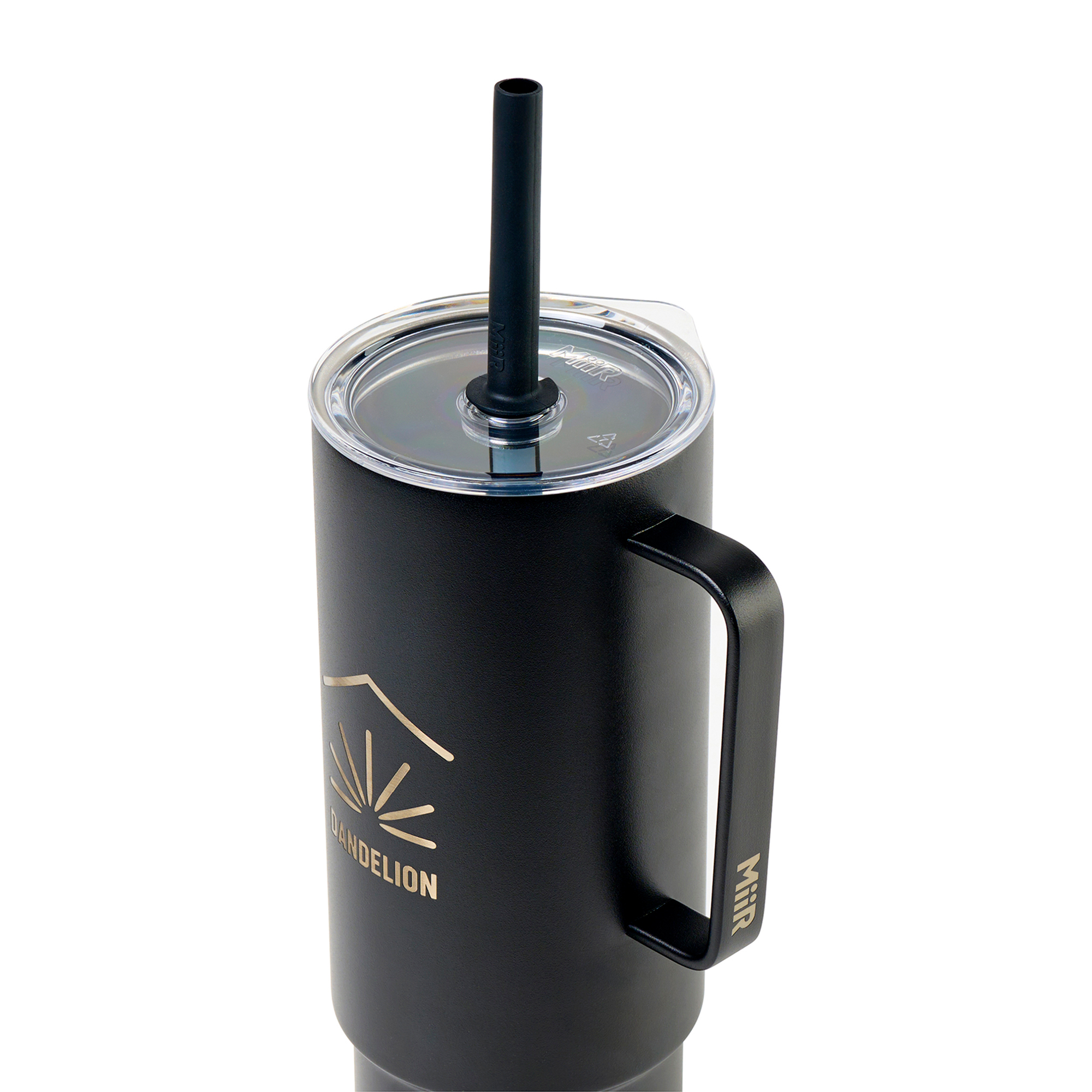 Picture of MiiR All Day Straw Cup - 32 Oz. - Black Powder