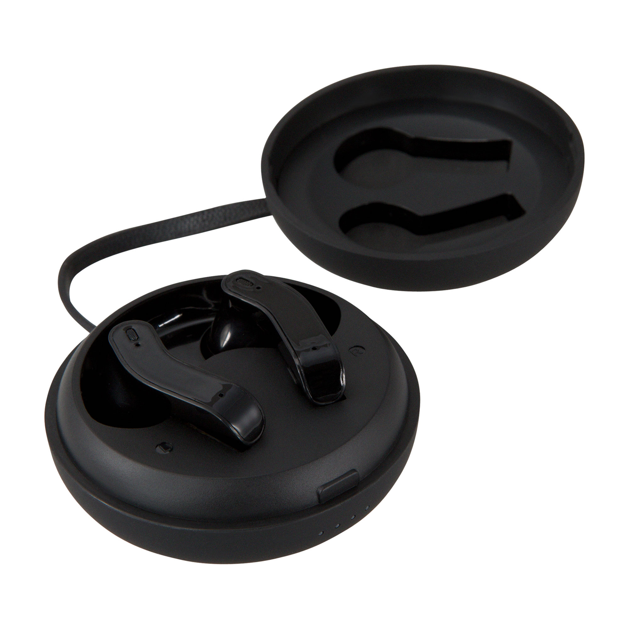 Picture of iLive Truly Wire-Free Earbuds with Active Noise Canceling - Black