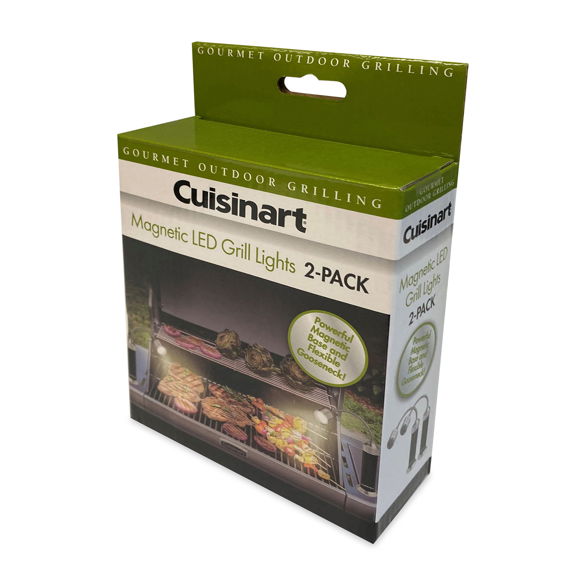 Picture of Cuisinart Outdoors 2-Piece Magnetic LED Grill Lights - Black
