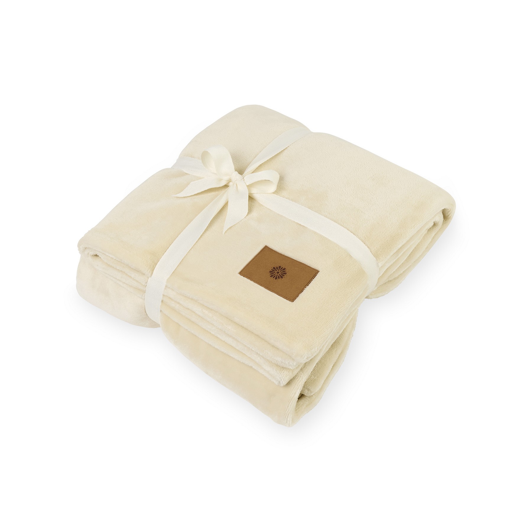 Picture of Mink Ever Soft Recycled Polyester Throw Blanket - Chalk