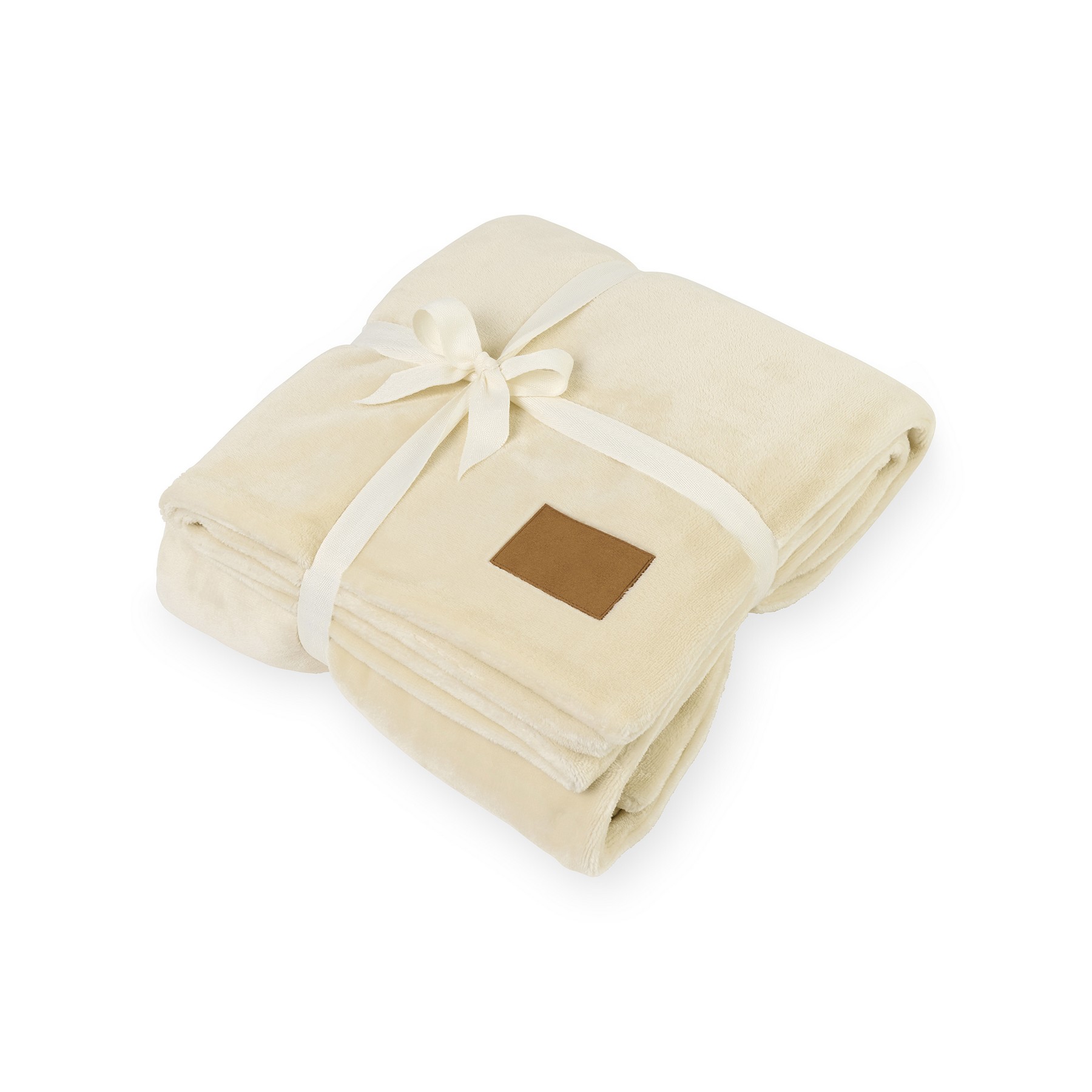 Picture of Mink Ever Soft Recycled Polyester Throw Blanket - Chalk