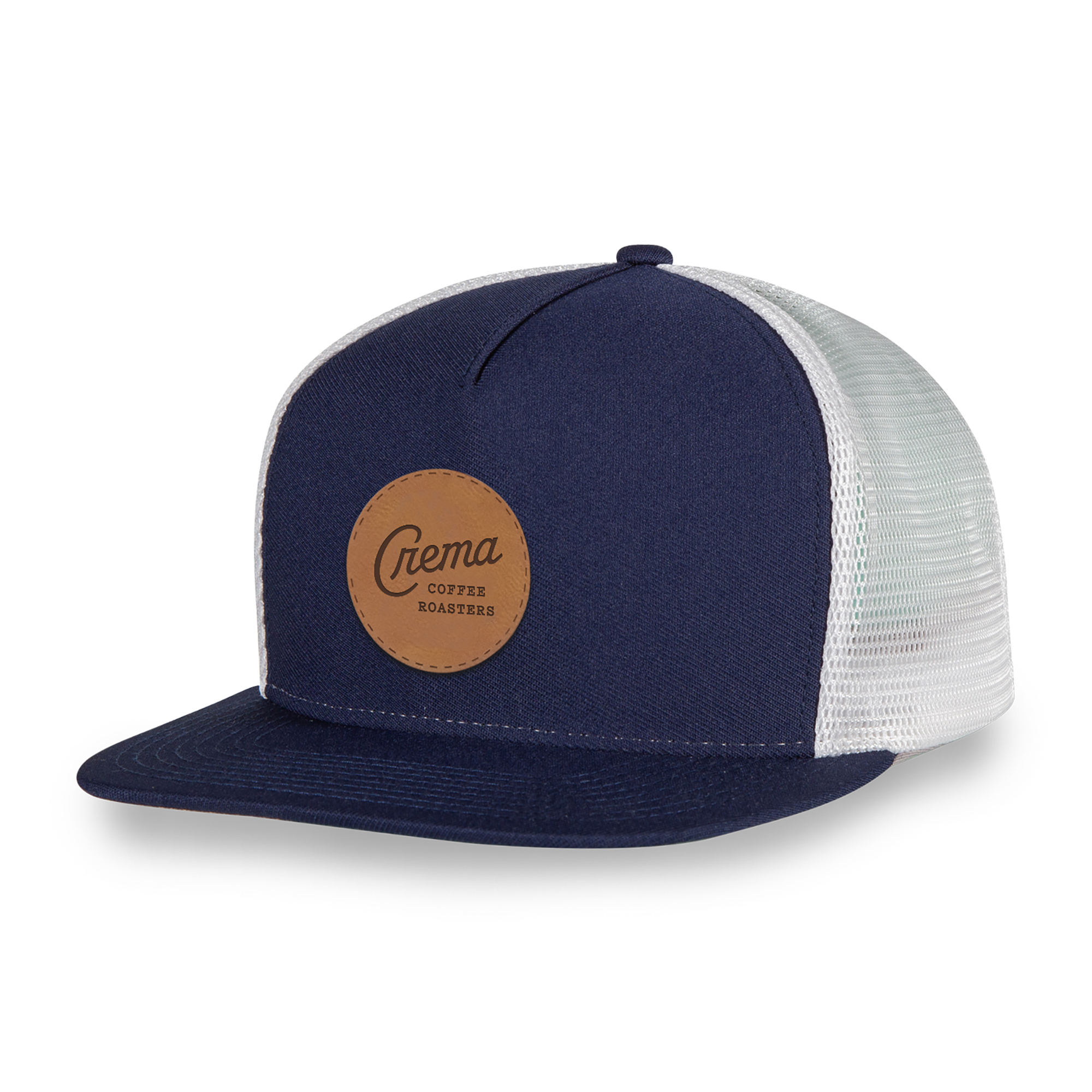 Picture of Merrimack Hat Co. Knox Trucker - Navy-White