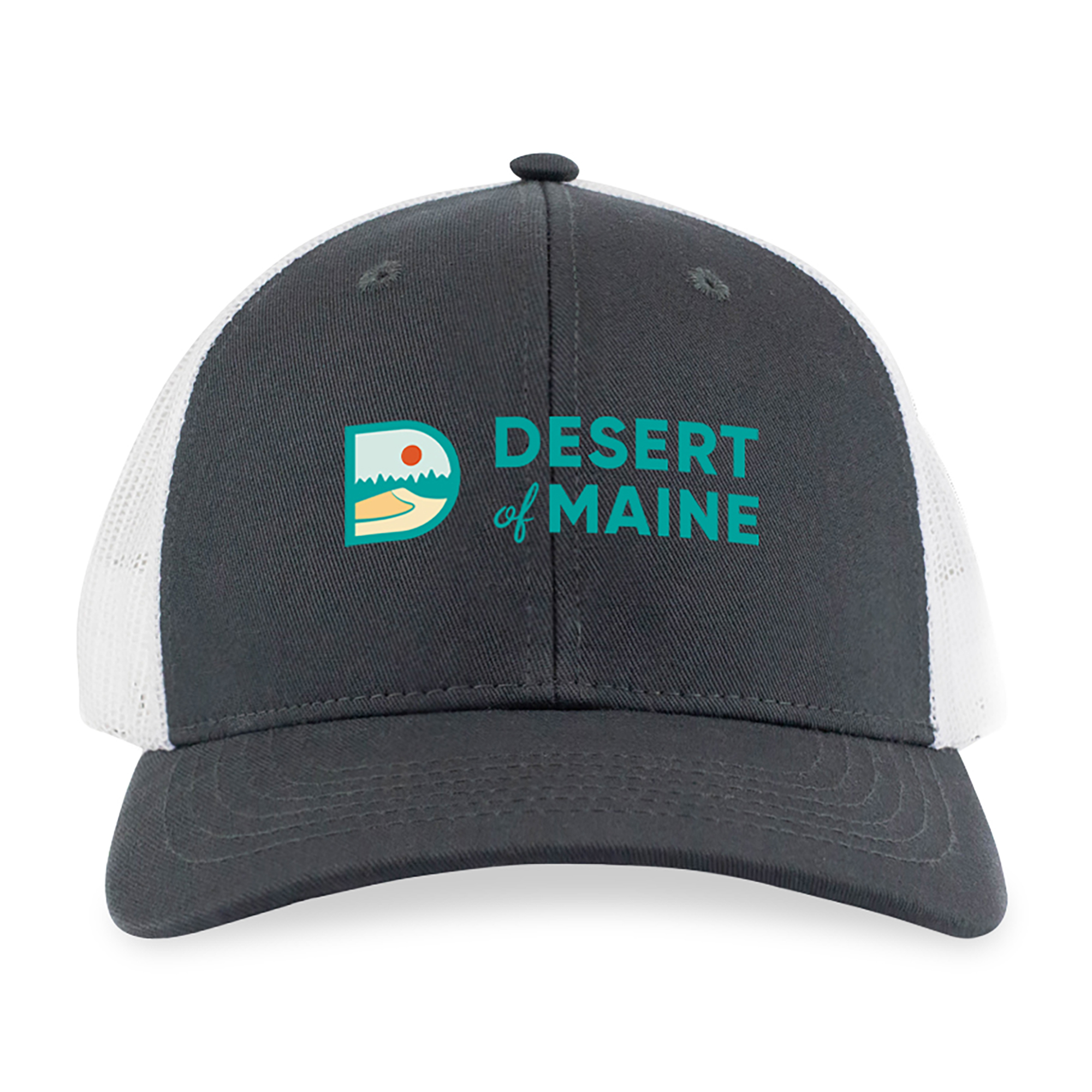 Picture of Merrimack Hat Co. Colt Trucker - Charcoal-White