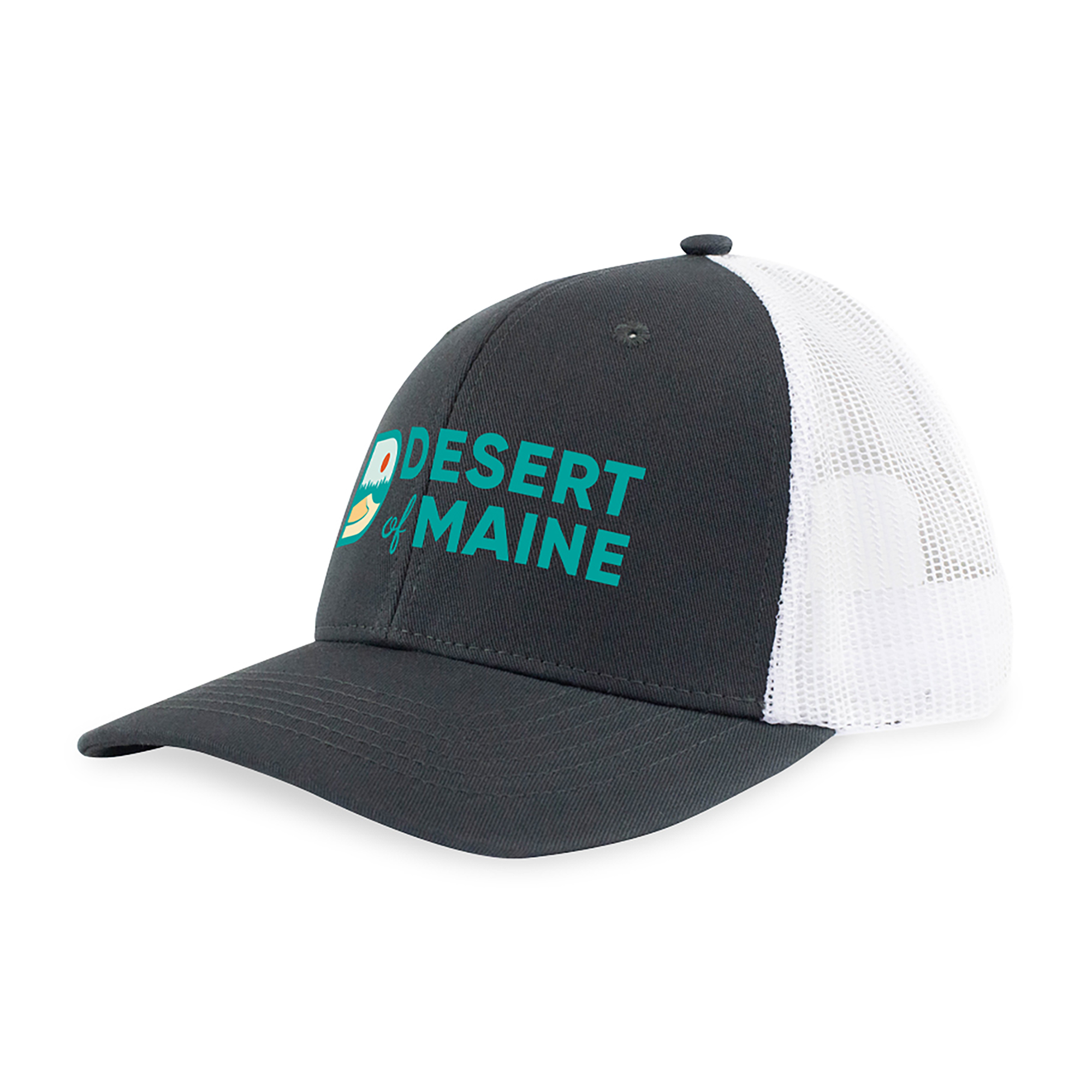 Picture of Merrimack Hat Co. Colt Trucker - Charcoal-White