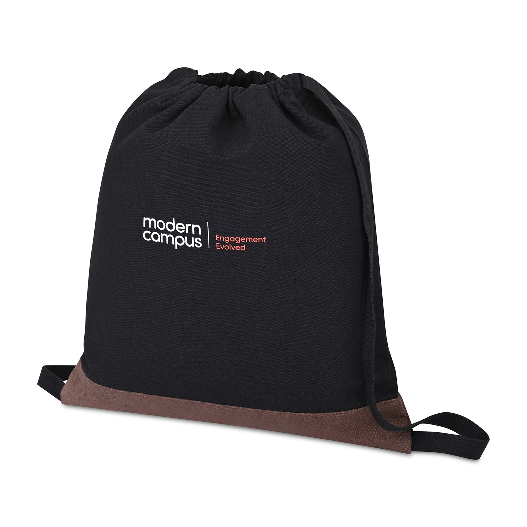 Picture of Ivy Recycled Cotton Cinchpack - AWARE - Black