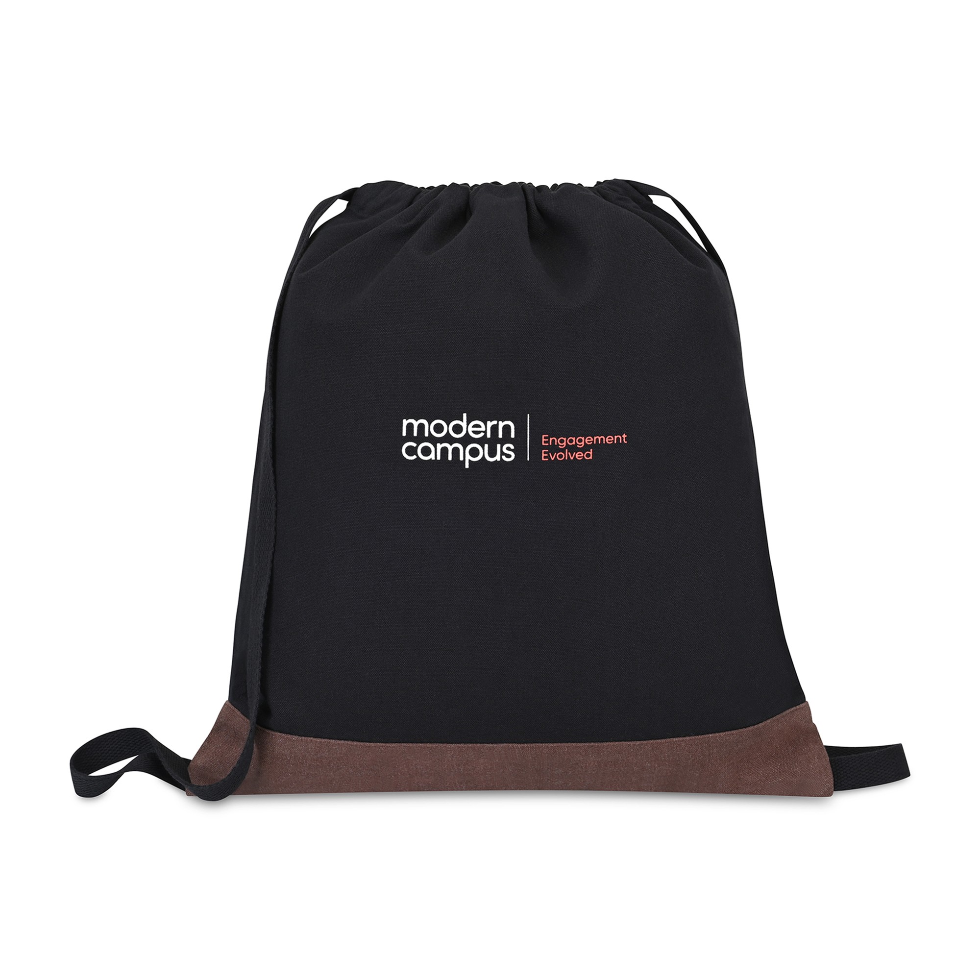 Picture of Ivy Recycled Cotton Cinchpack - AWARE - Black