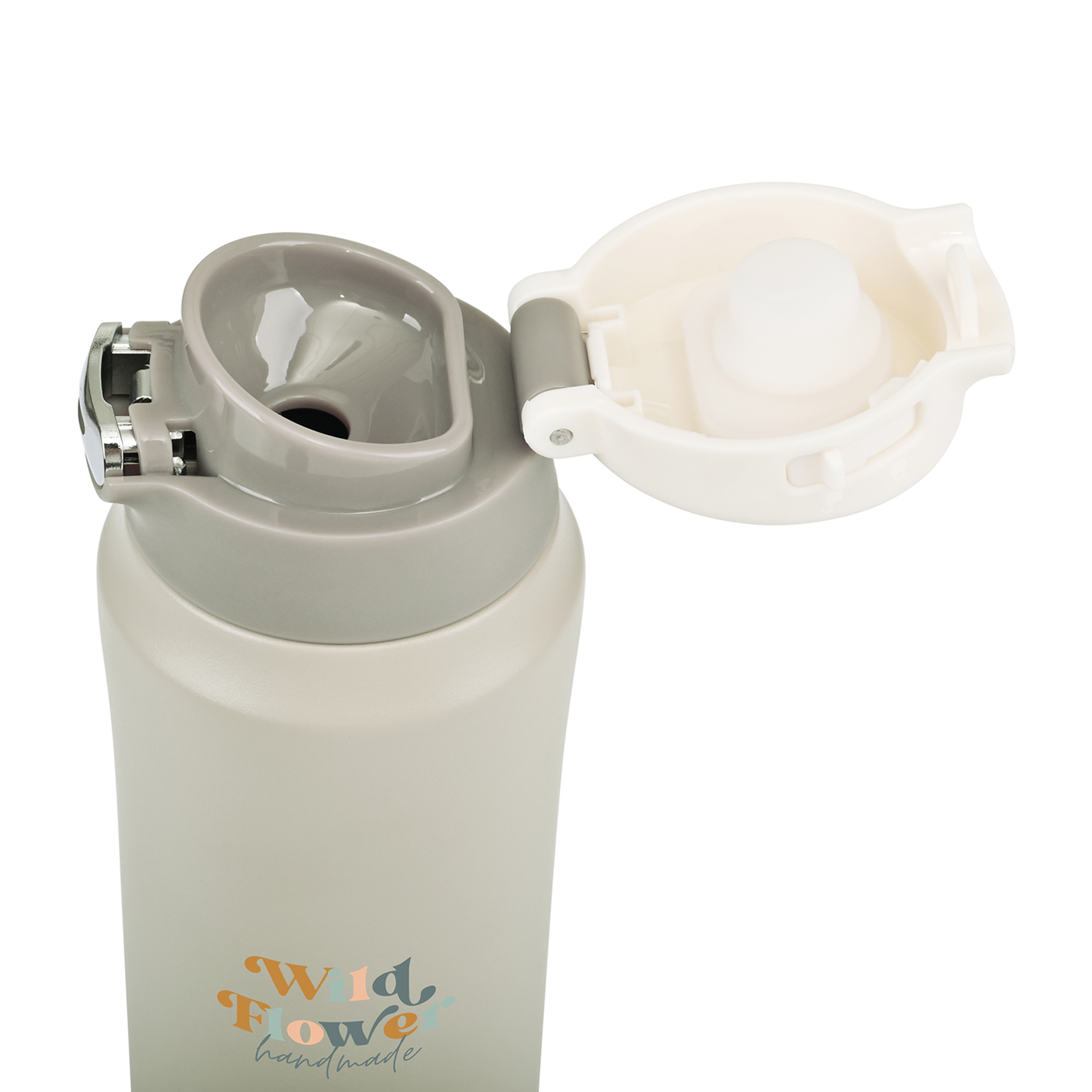Picture of Aviana Rowan Recycled Sip Lid Bottle - 16 Oz. - Taupe