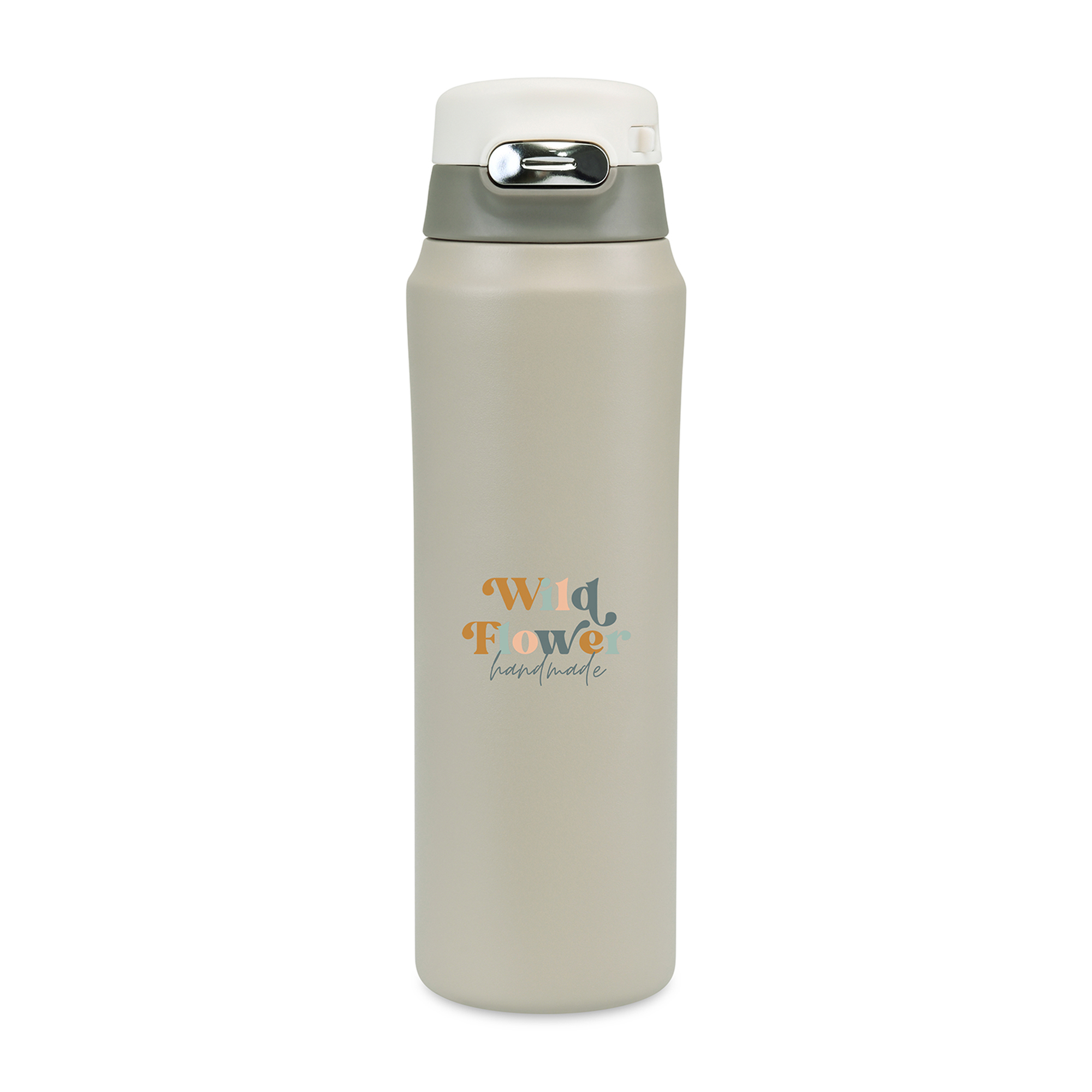 Picture of Aviana Rowan Recycled Sip Lid Bottle - 16 Oz. - Taupe