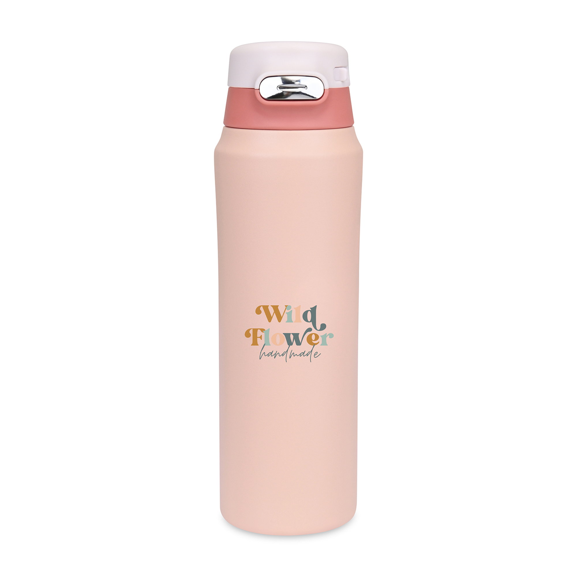 Picture of Aviana Rowan Recycled Sip Lid Bottle - 16 Oz. - Light Peach
