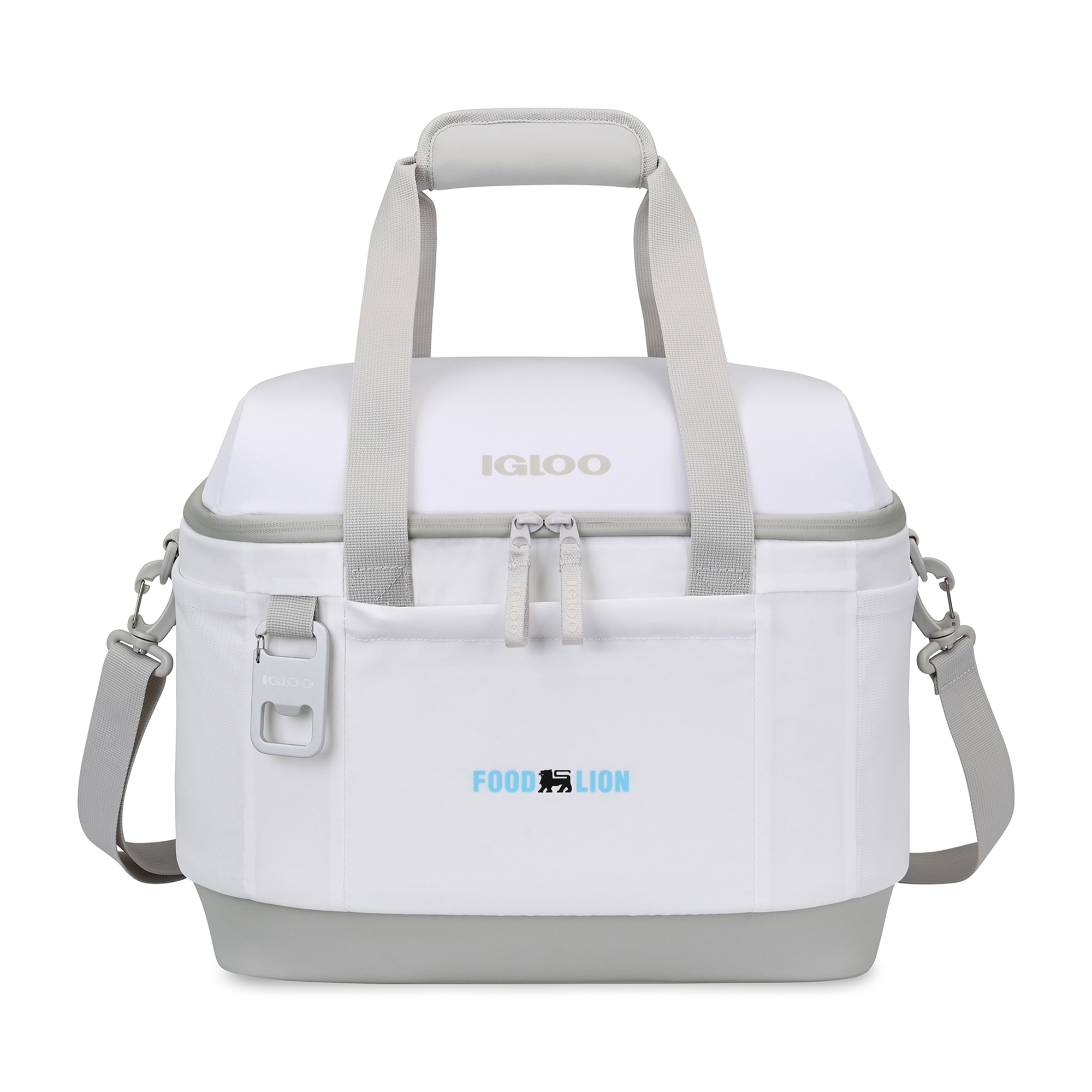 Picture of Igloo Day Chiller Recycled Poly XL Box 38 Can Soft Cooler - Cloud White