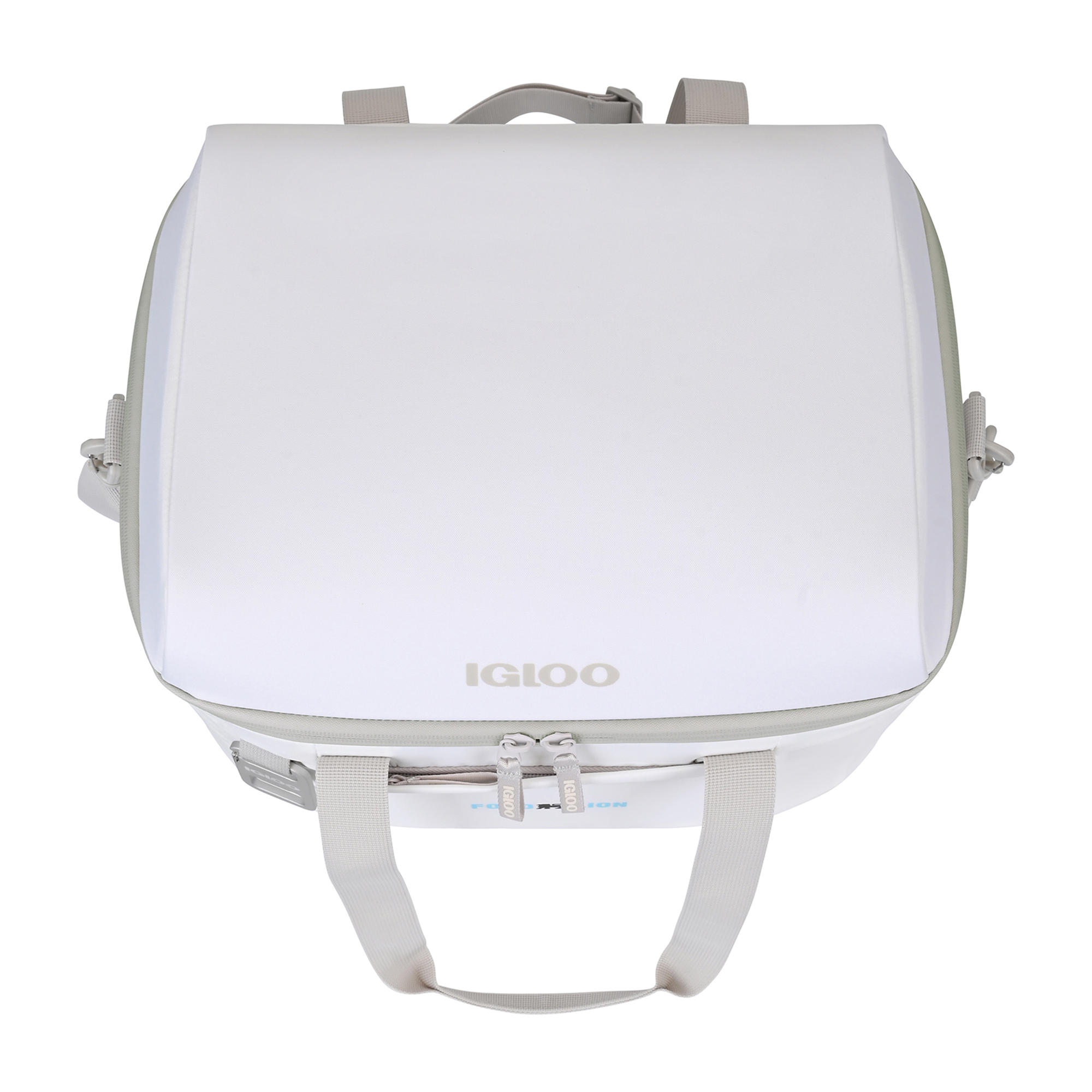 Picture of Igloo Day Chiller Recycled Poly XL Box 38 Can Soft Cooler - Cloud White