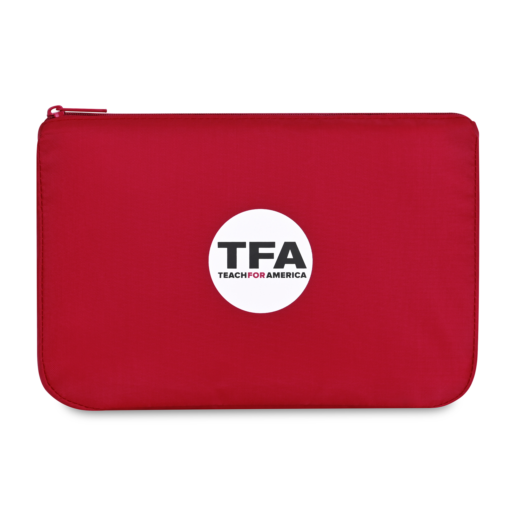 Picture of Arlo Recycled rPET Zippered Pouch - Red