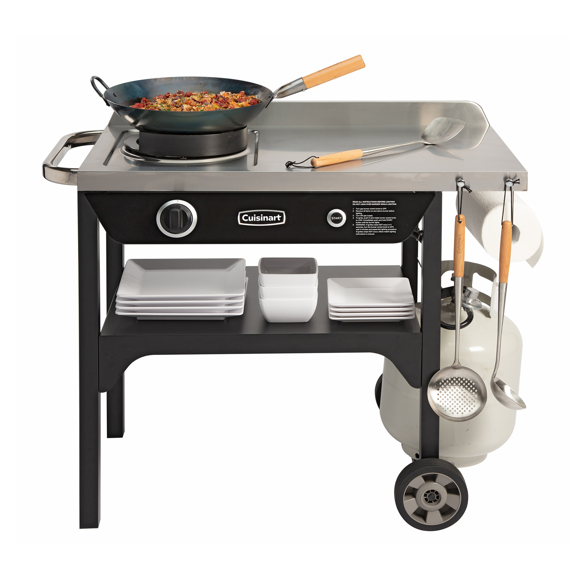 Picture of Cuisinart Outdoors Wok Station - Black