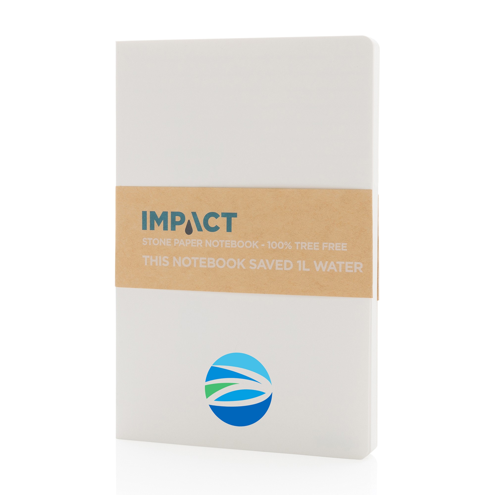 Picture of Impact Softcover Stone Paper Notebook A5 - White