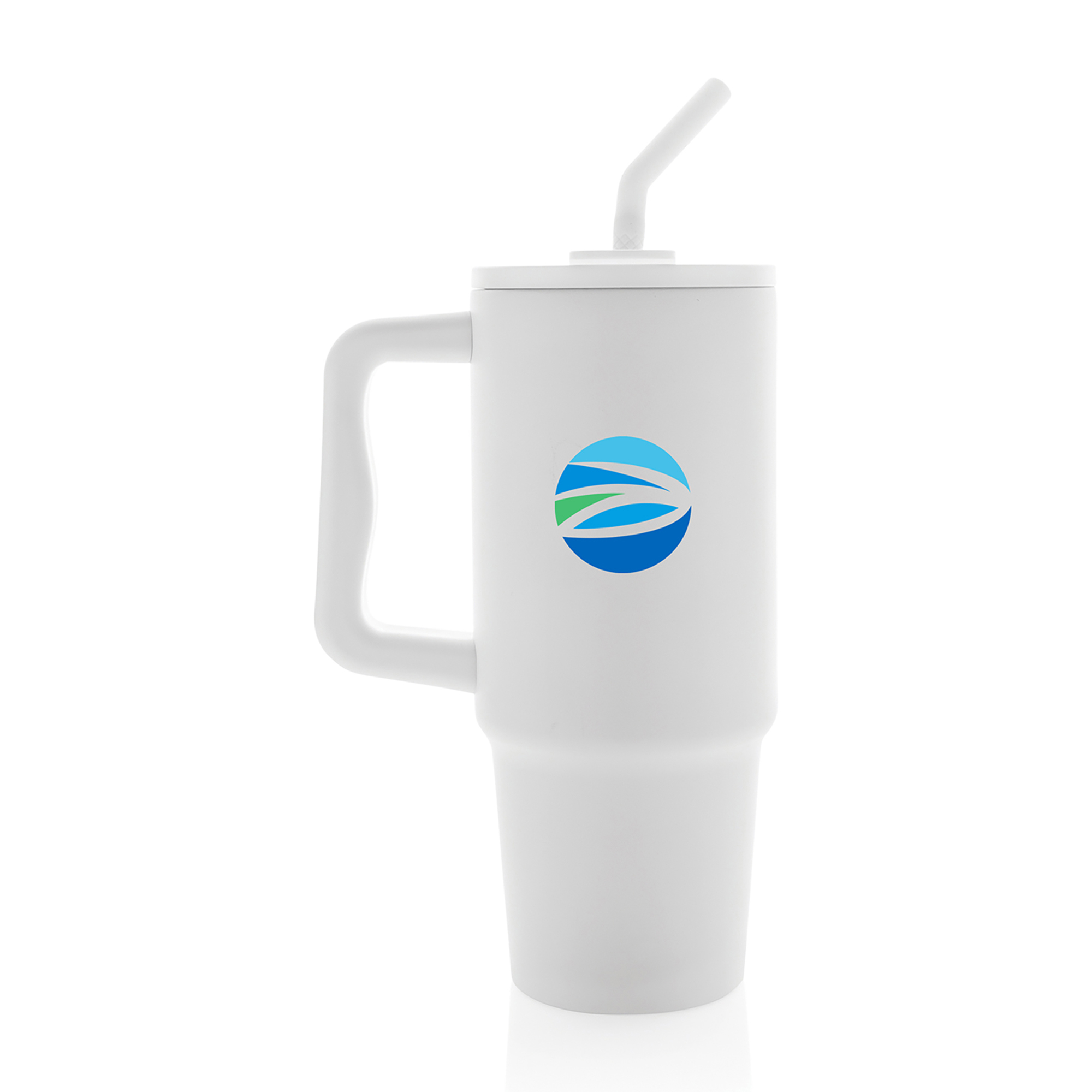Picture of Embrace Deluxe Recycled Stainless Steel Tumbler 900ml - White