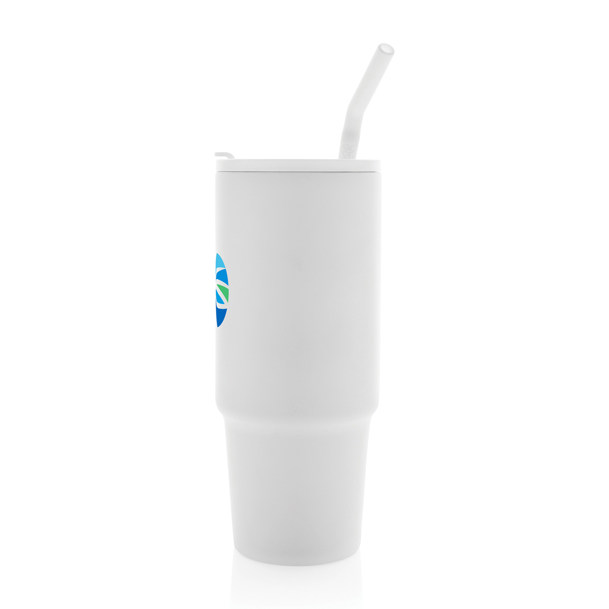Picture of Embrace Deluxe Recycled Stainless Steel Tumbler 900ml - White
