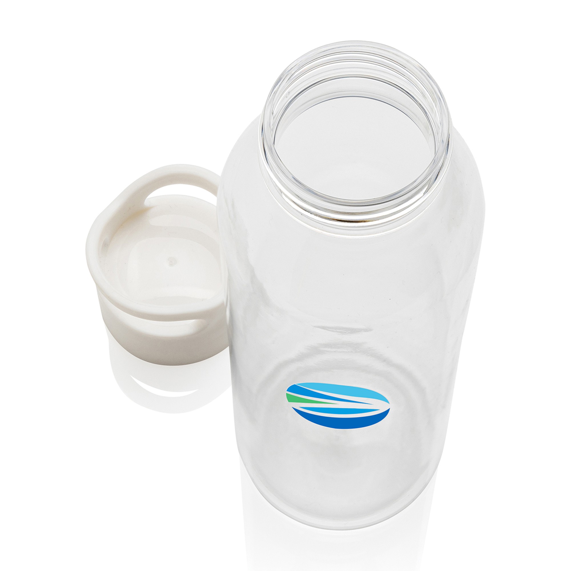 Picture of Oasis rPet Water Bottle 650 ml - White