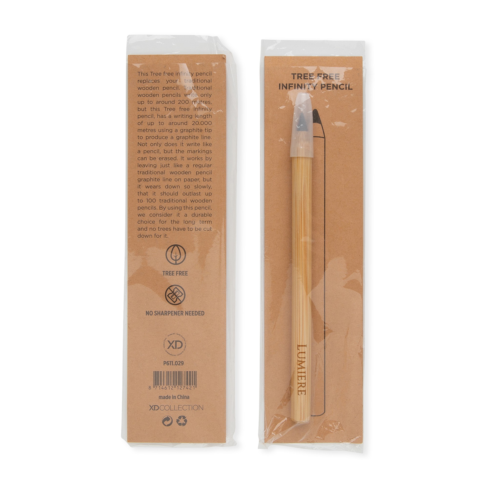 Picture of Tree Free Infinity Pencil - Brown