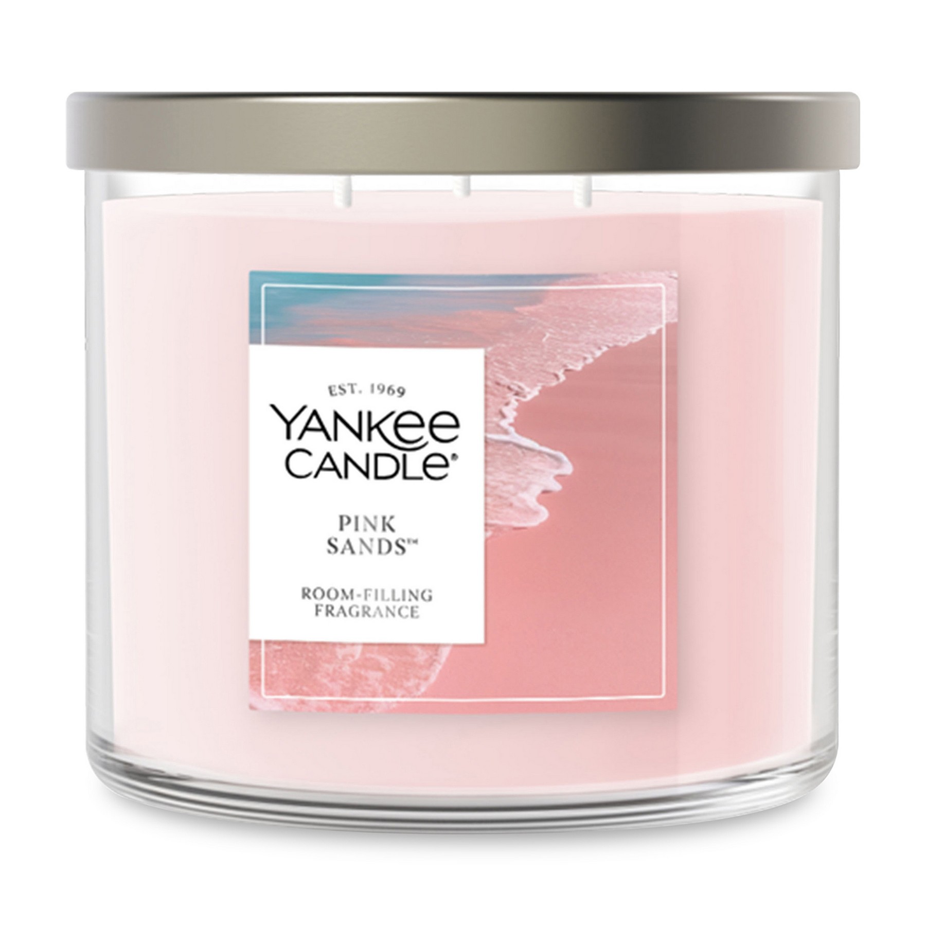 Picture of Yankee Candle 3-Wick Candle - Pink Sands