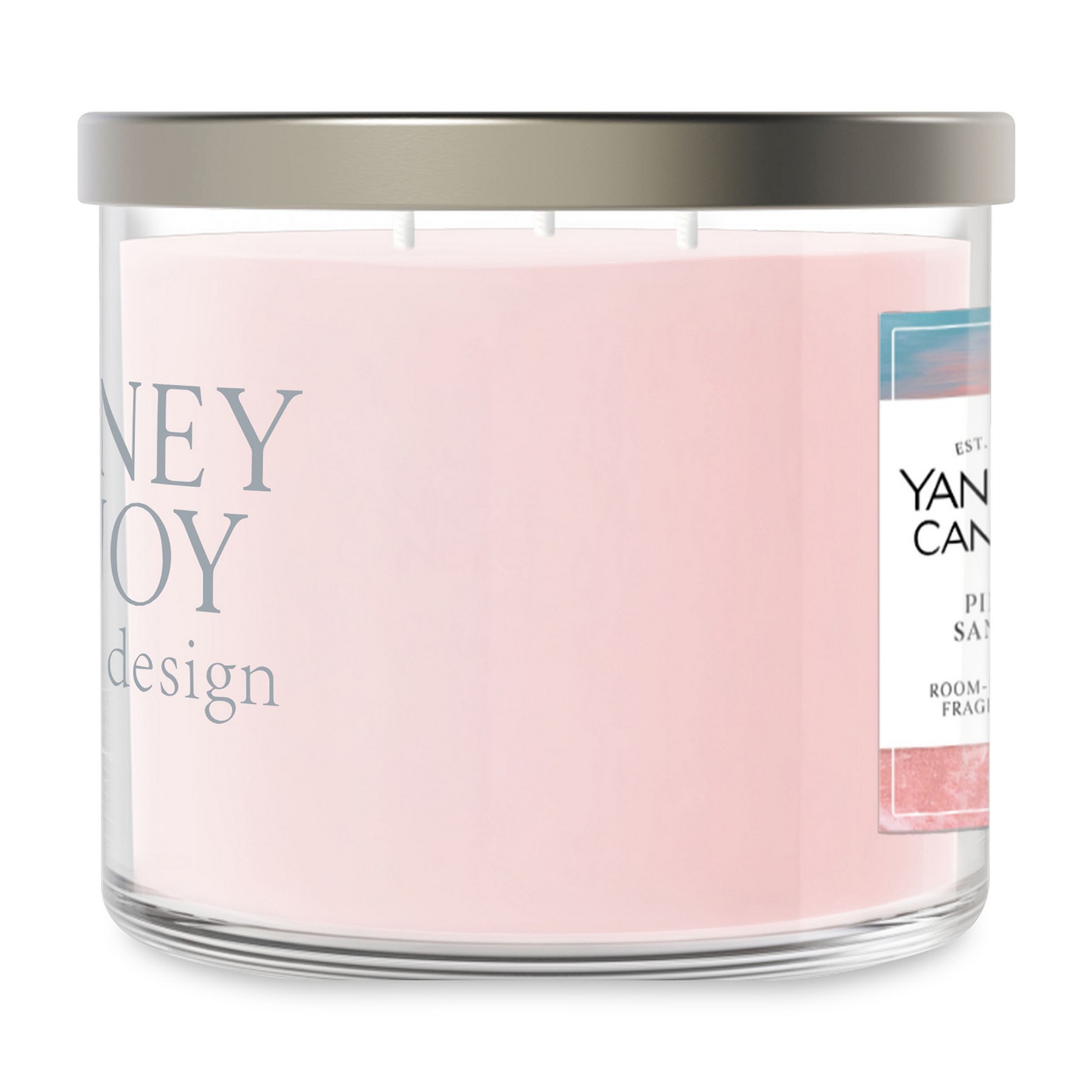 Picture of Yankee Candle 3-Wick Candle - Pink Sands
