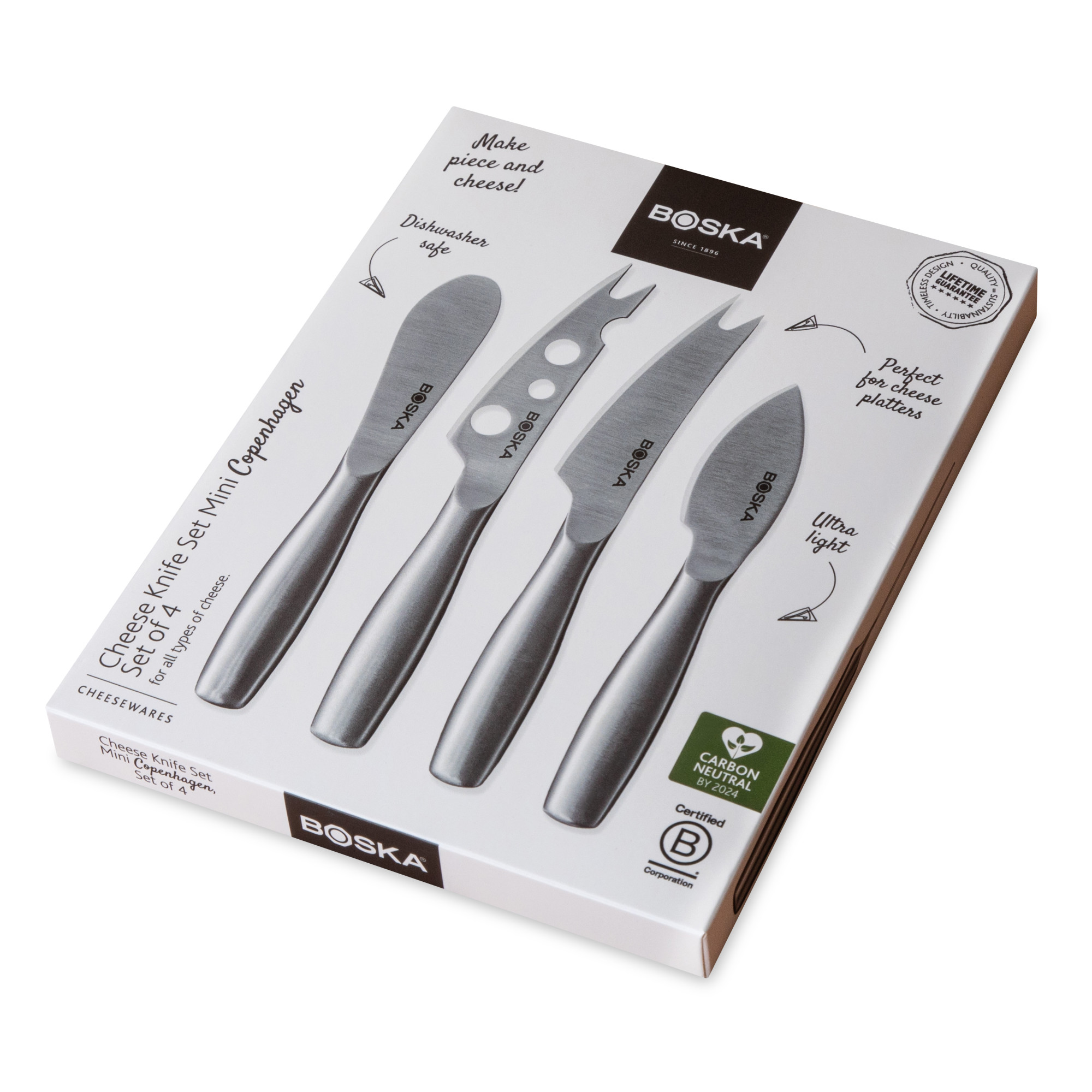 Picture of BOSKA Cheese Knife Set Small Copenhagen - Stainless Steel