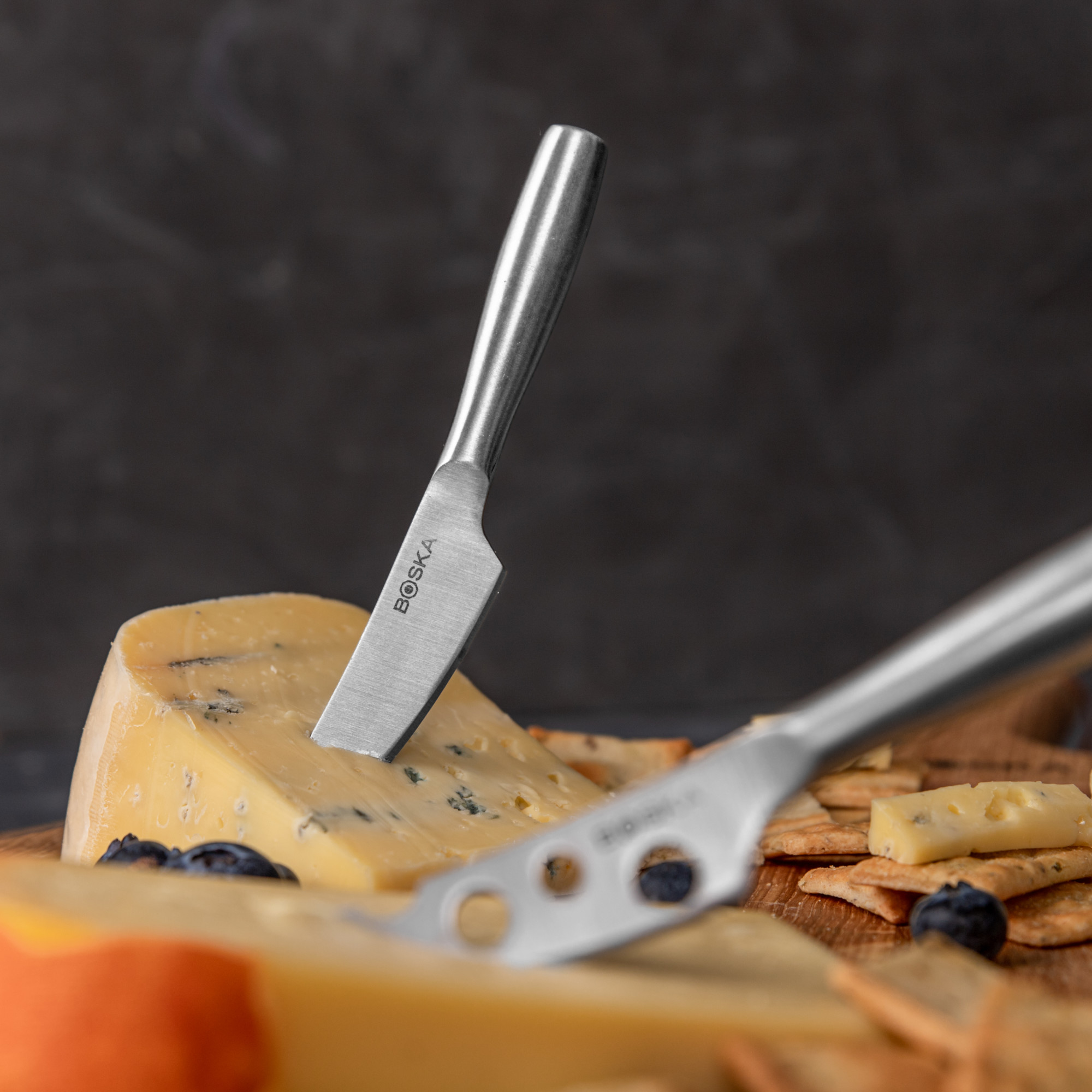 Picture of BOSKA Cheese Knife Set Small Copenhagen - Stainless Steel