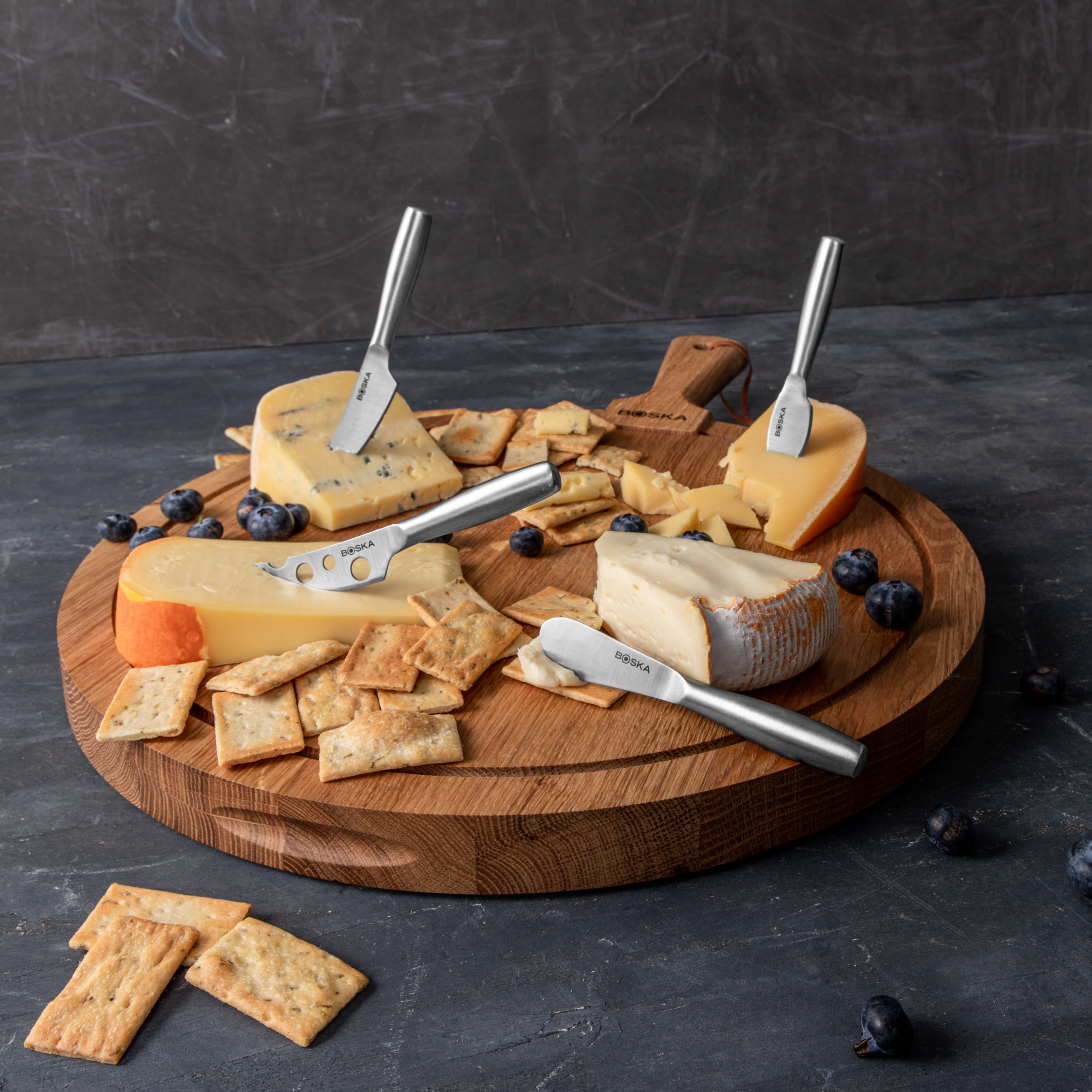 Picture of BOSKA Cheese Knife Set Small Copenhagen - Stainless Steel