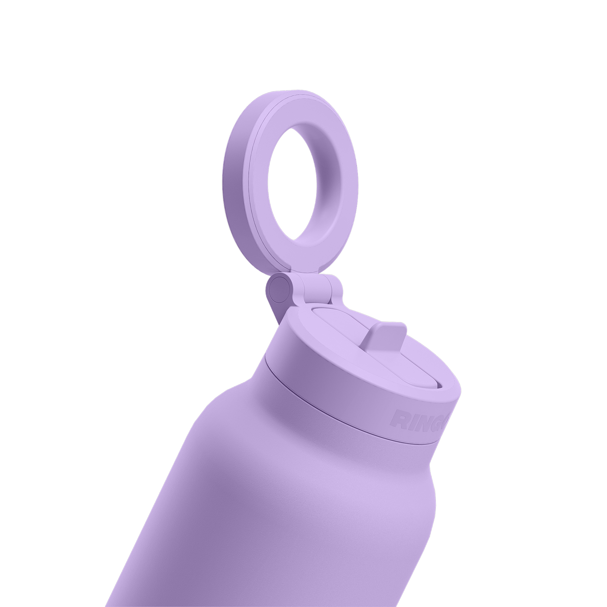 Picture of RINGO Pro Water Bottle with Magnetic Booster Ring - 32 Oz. - Lilac