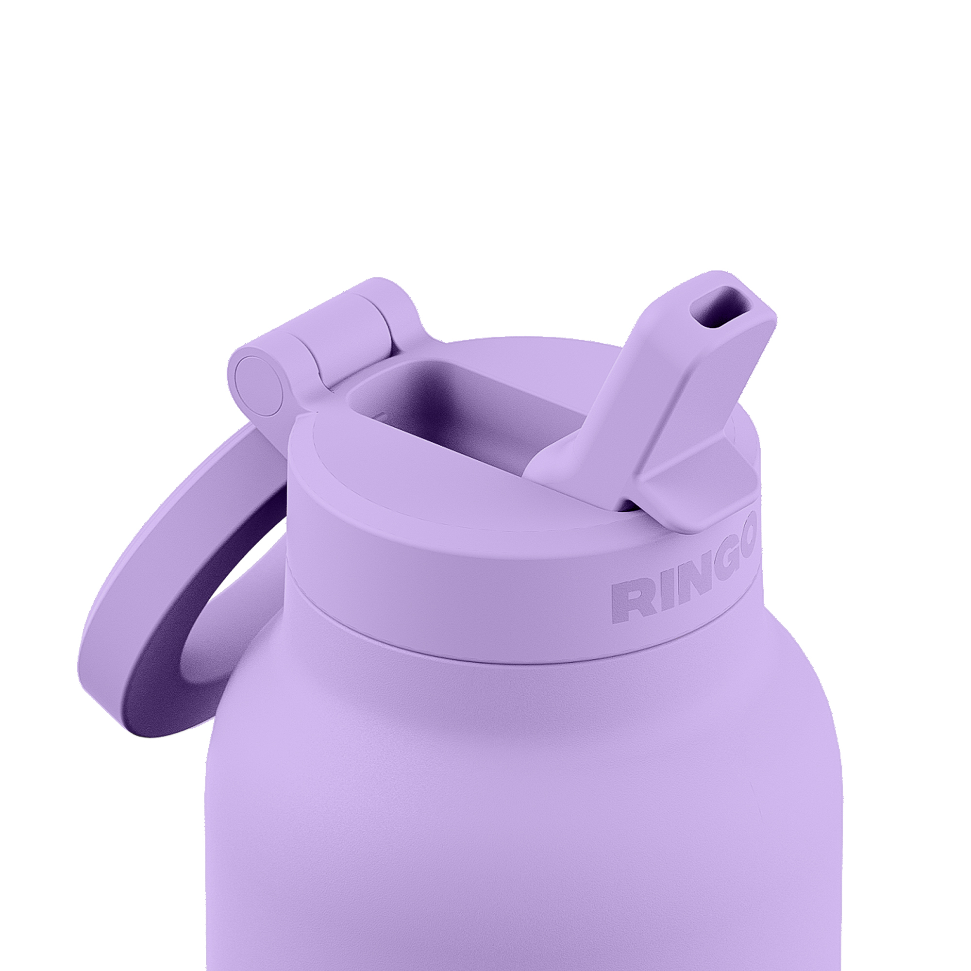 Picture of RINGO Pro Water Bottle with Magnetic Booster Ring - 32 Oz. - Lilac