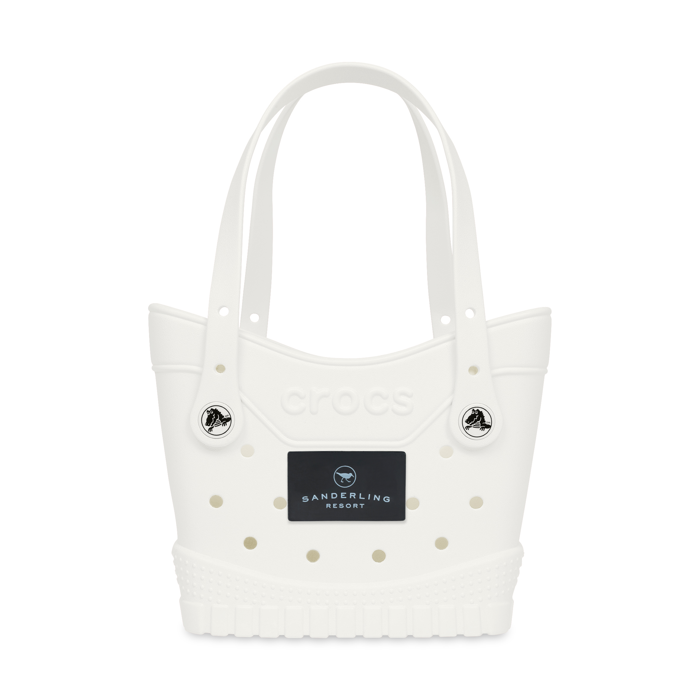 Picture of Crocs Classic Small Tote - White-Black