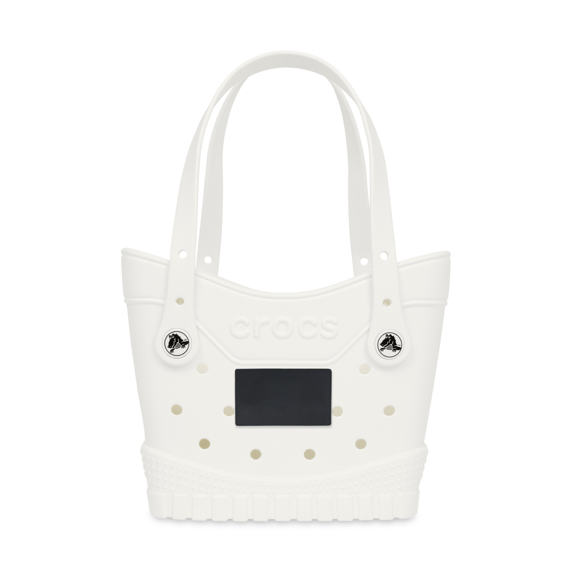 Picture of Crocs Classic Small Tote - White-Black