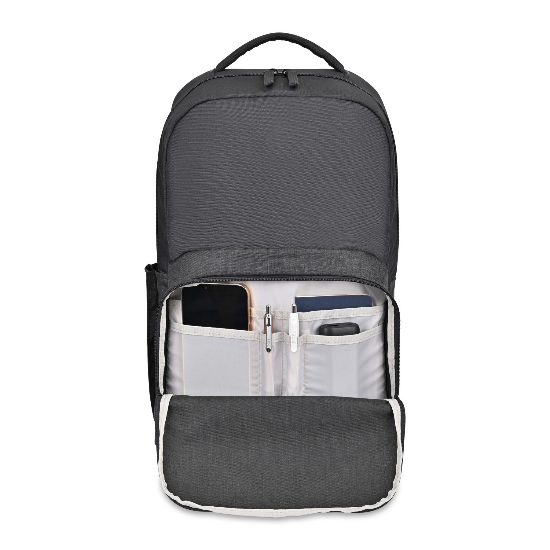 Picture of Fletcher Recycled rPET Laptop Backpack - Black Sand