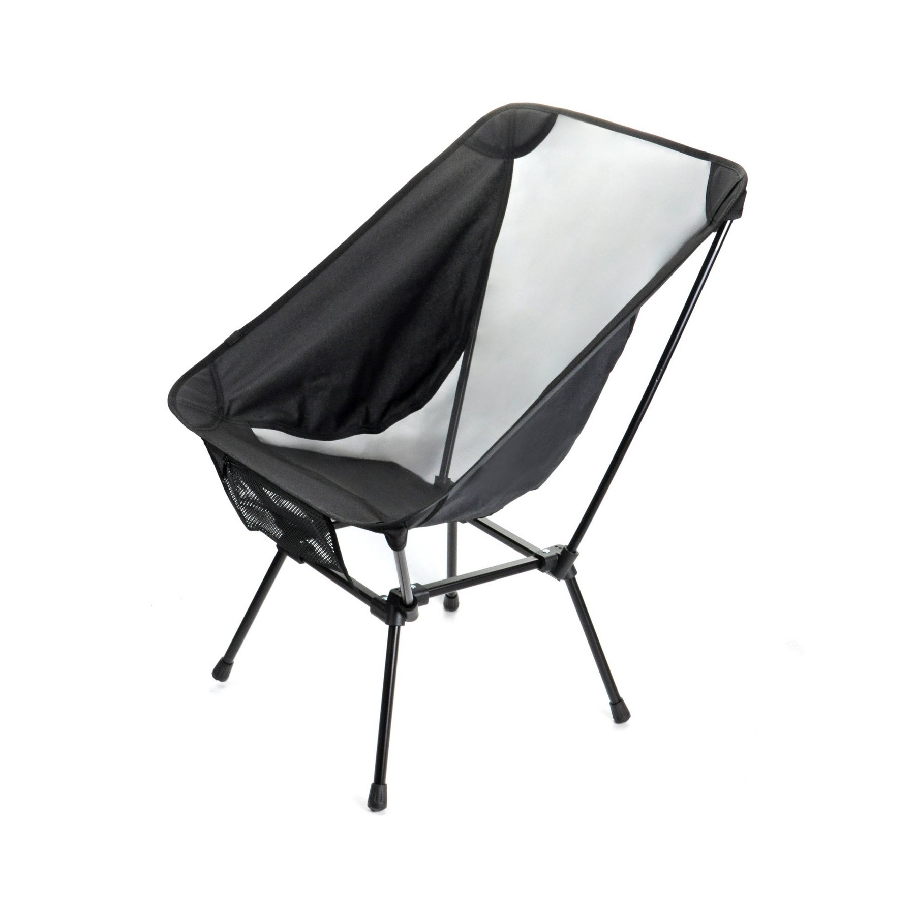 Picture of Campstead Recycled rPET Camping Chair w/ Storage Bag - Black