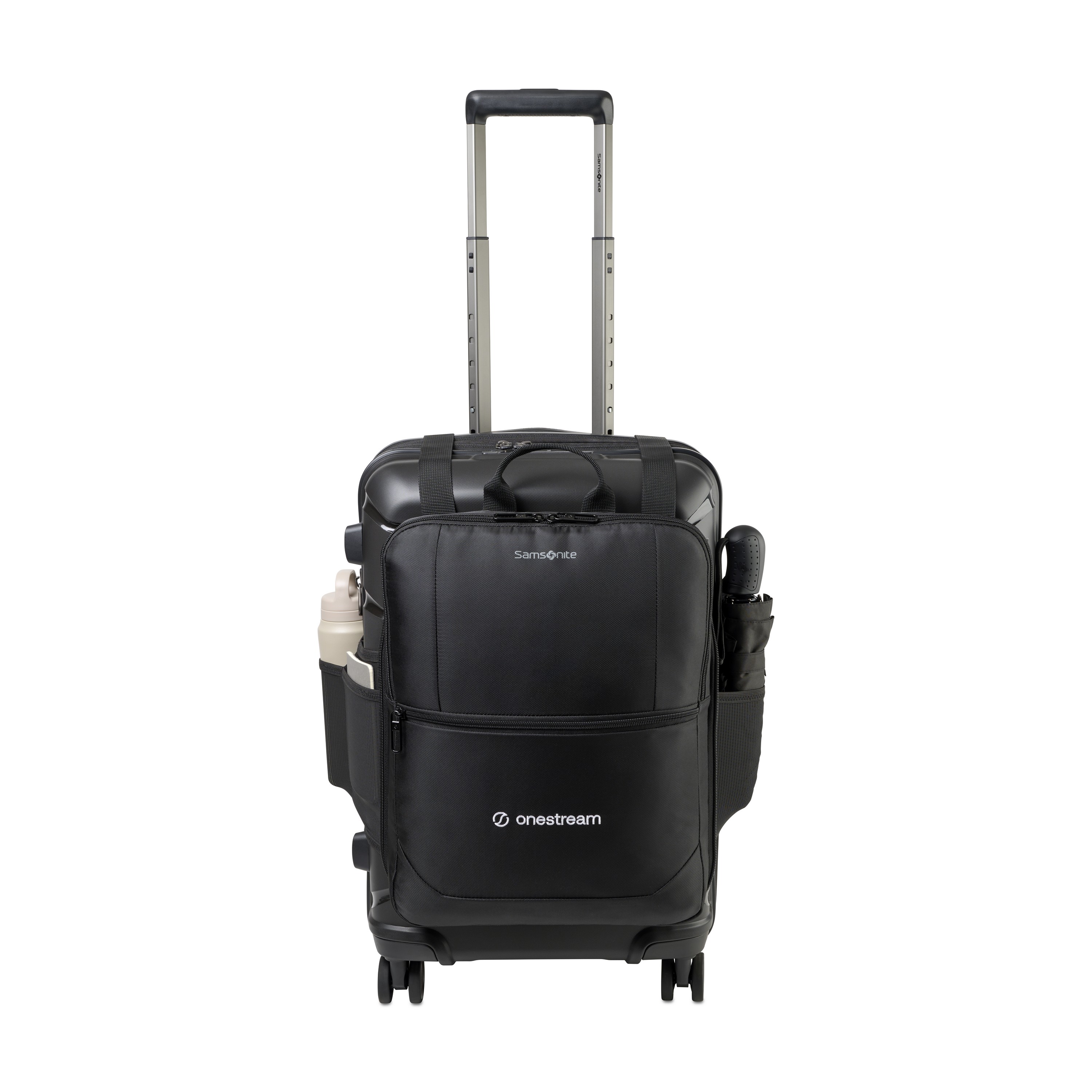Picture of Samsonite Outline Pro Carry-On and Convertible Backpack Set - Midnight Black