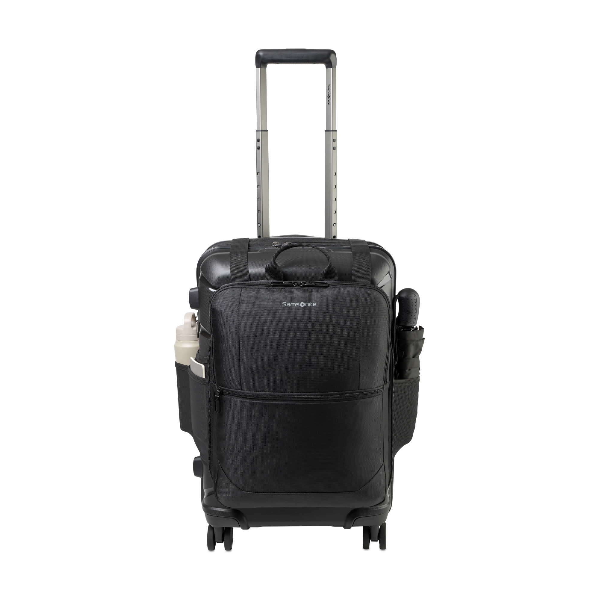 Picture of Samsonite Outline Pro Carry-On and Convertible Backpack Set - Midnight Black