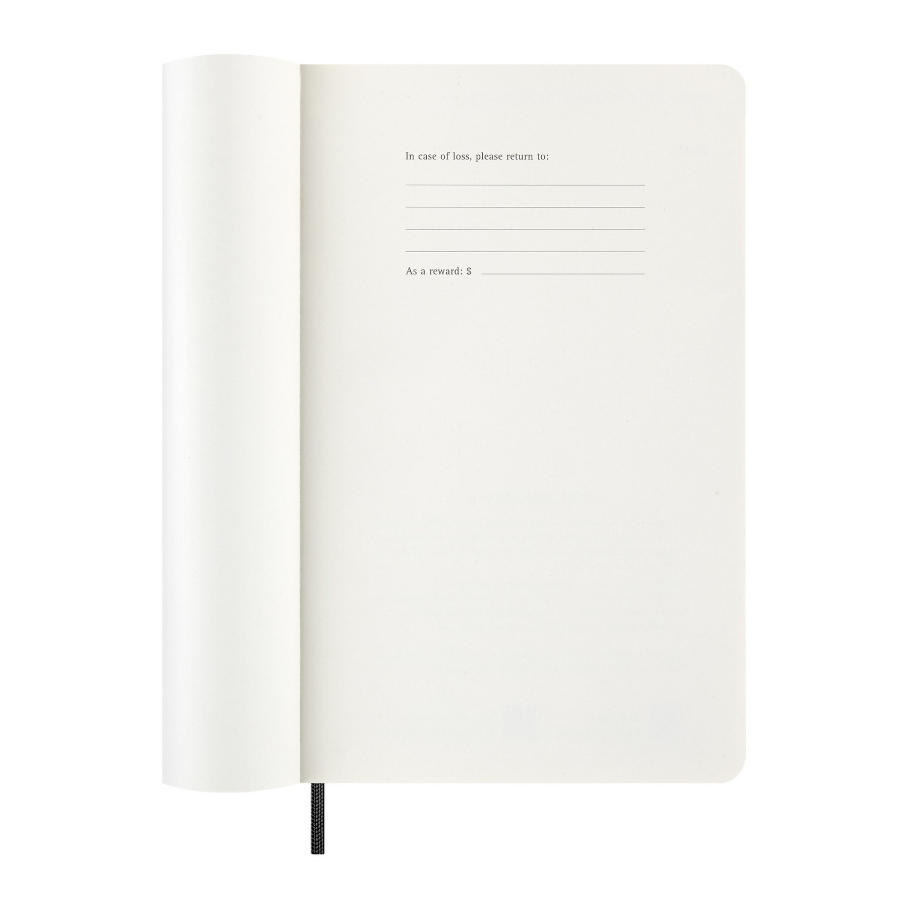 Picture of Moleskine Soft Cover Large 12-Month Weekly 2027 Planner - Black