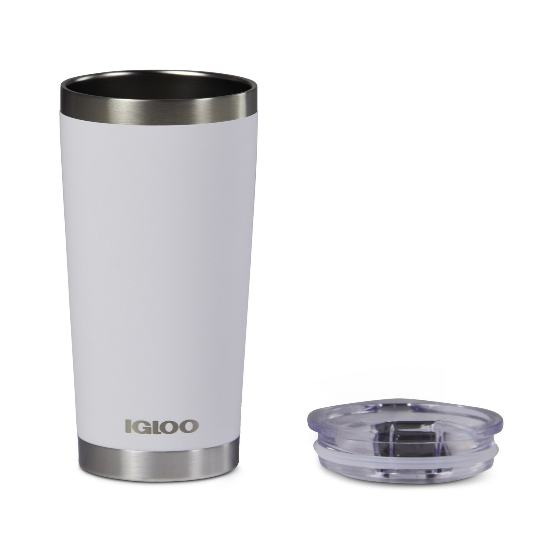 Picture of Igloo Recycled Stainless Steel Tumbler - 20 Oz. - White