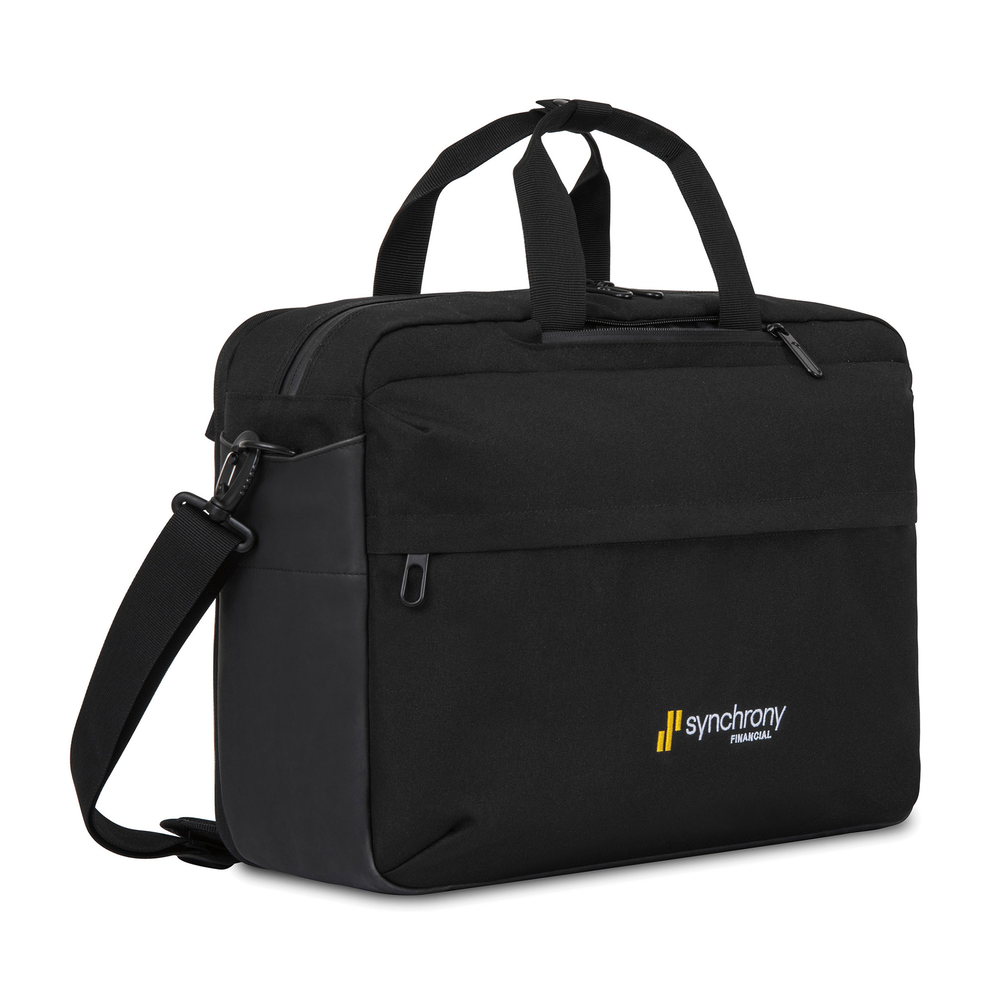 Picture of Jackson Slim Convertible Laptop Portfolio - Black