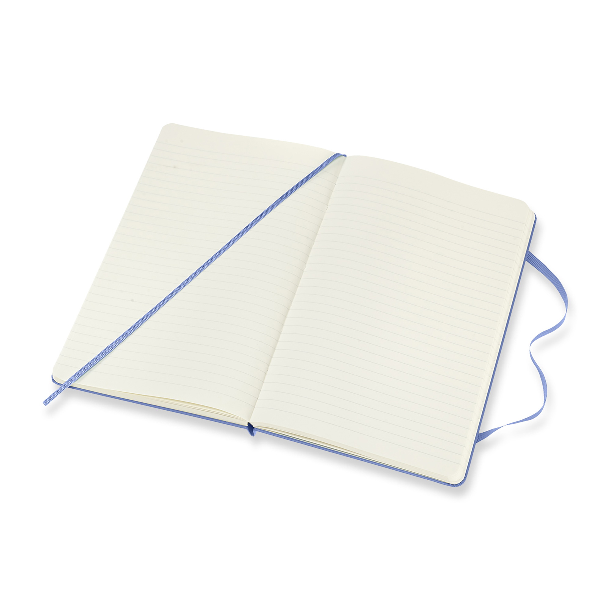 Picture of Moleskine Hard Cover Ruled Large Notebook - Hydrangea Blue